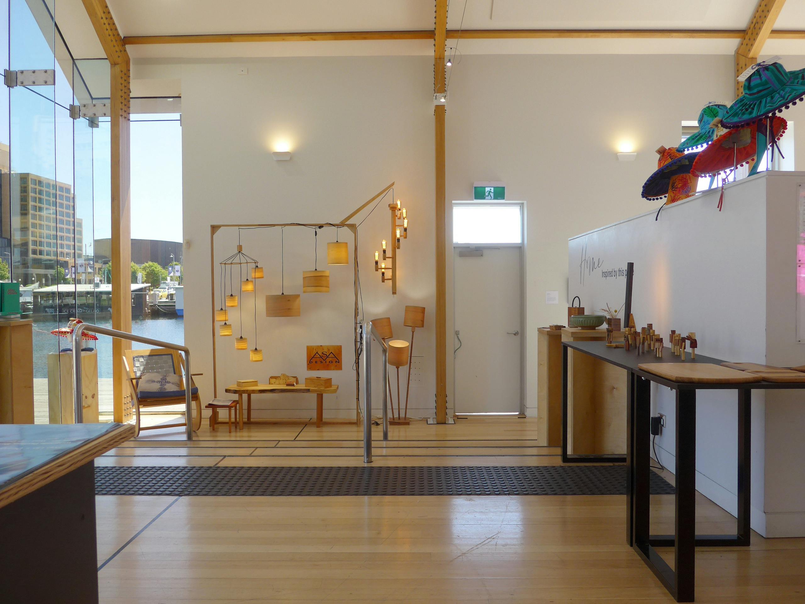 craft and design objects at the Waterside Pavilion