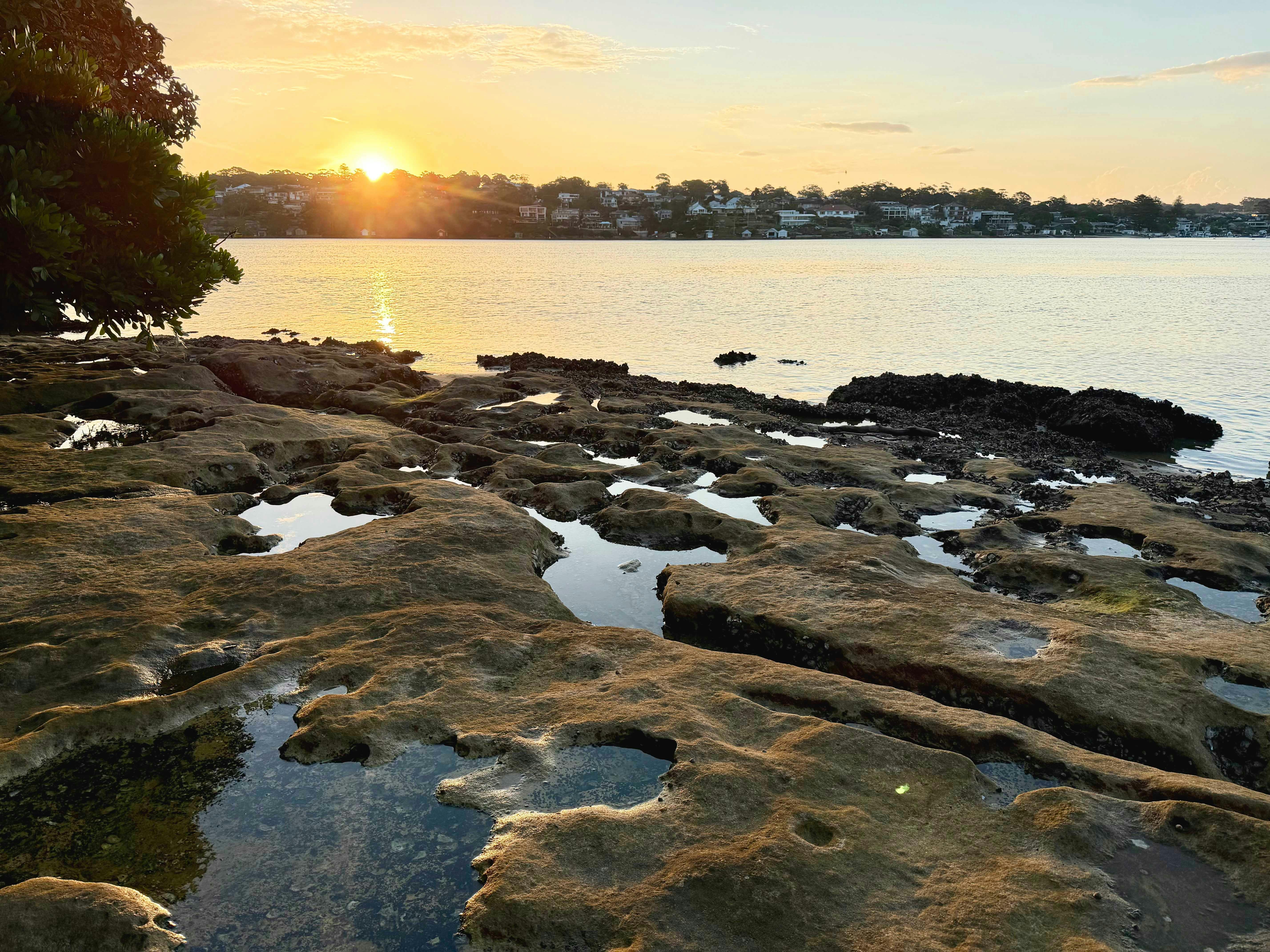 Darook Park bei Sonnenuntergang