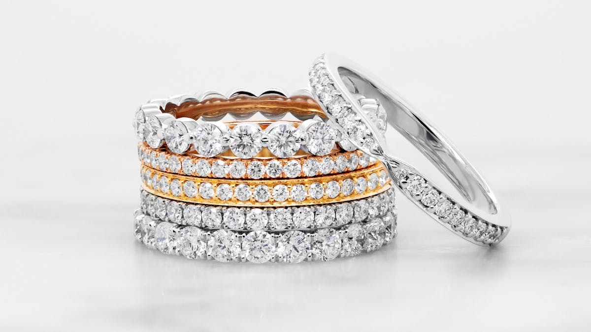 white-gold-yellow-gold-rose-gold-diamond-wedding-rings