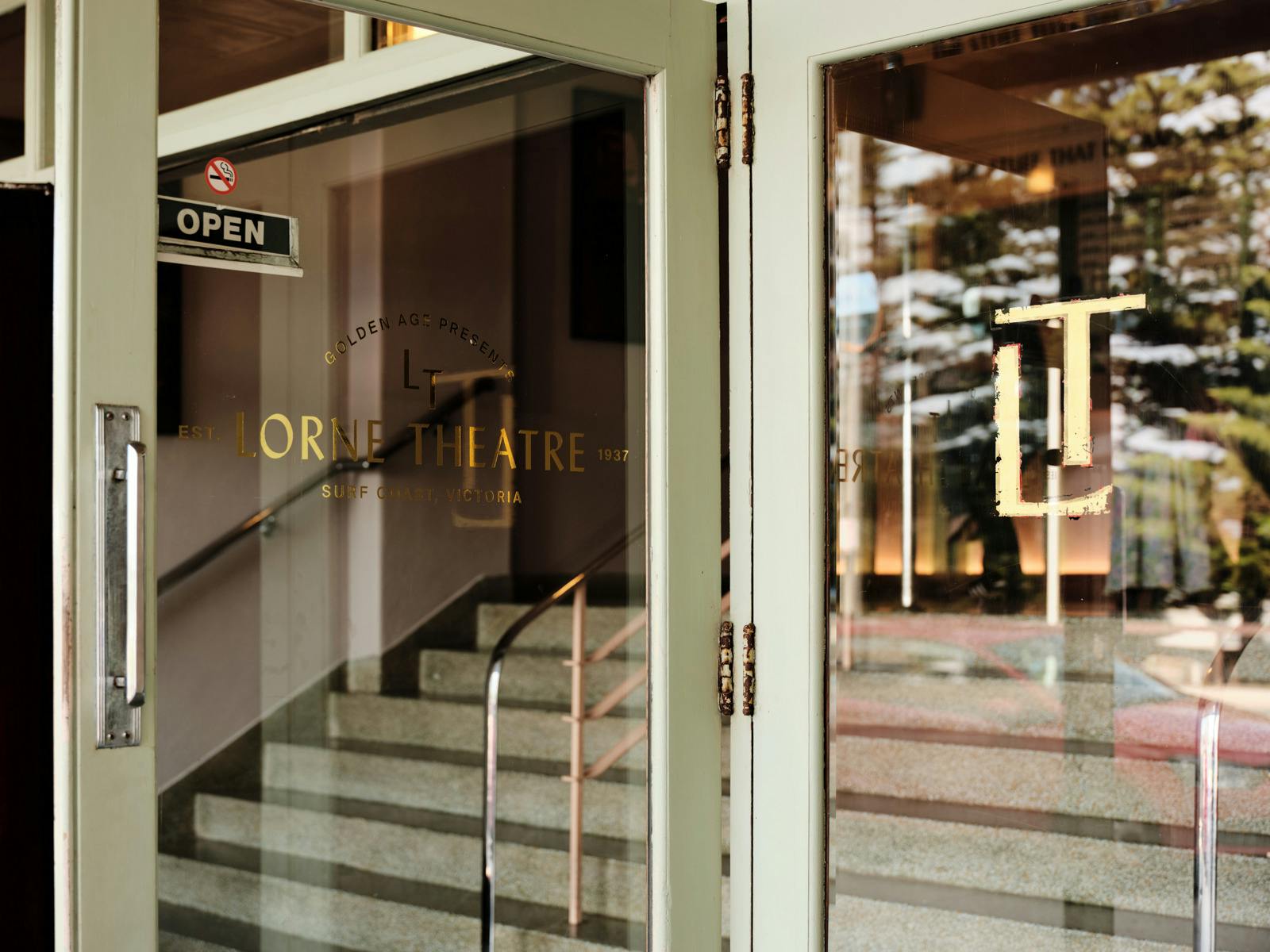 Exterior of Lorne Theatre - Front Doors