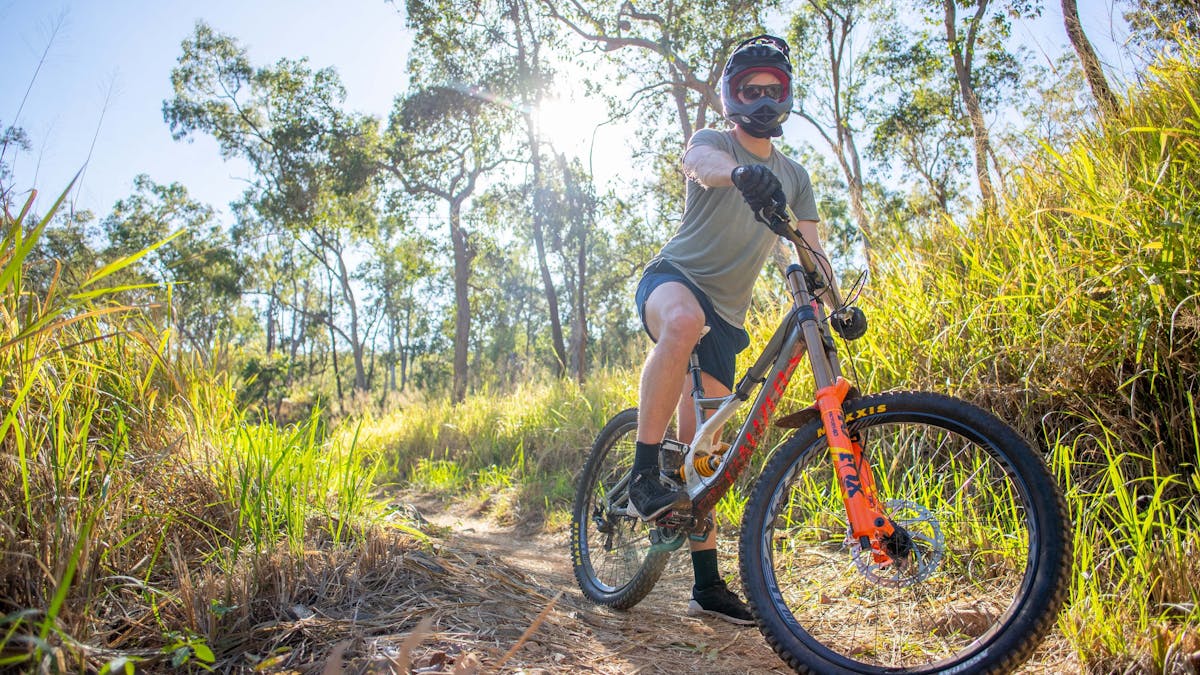 Mountain biking at First Turkey