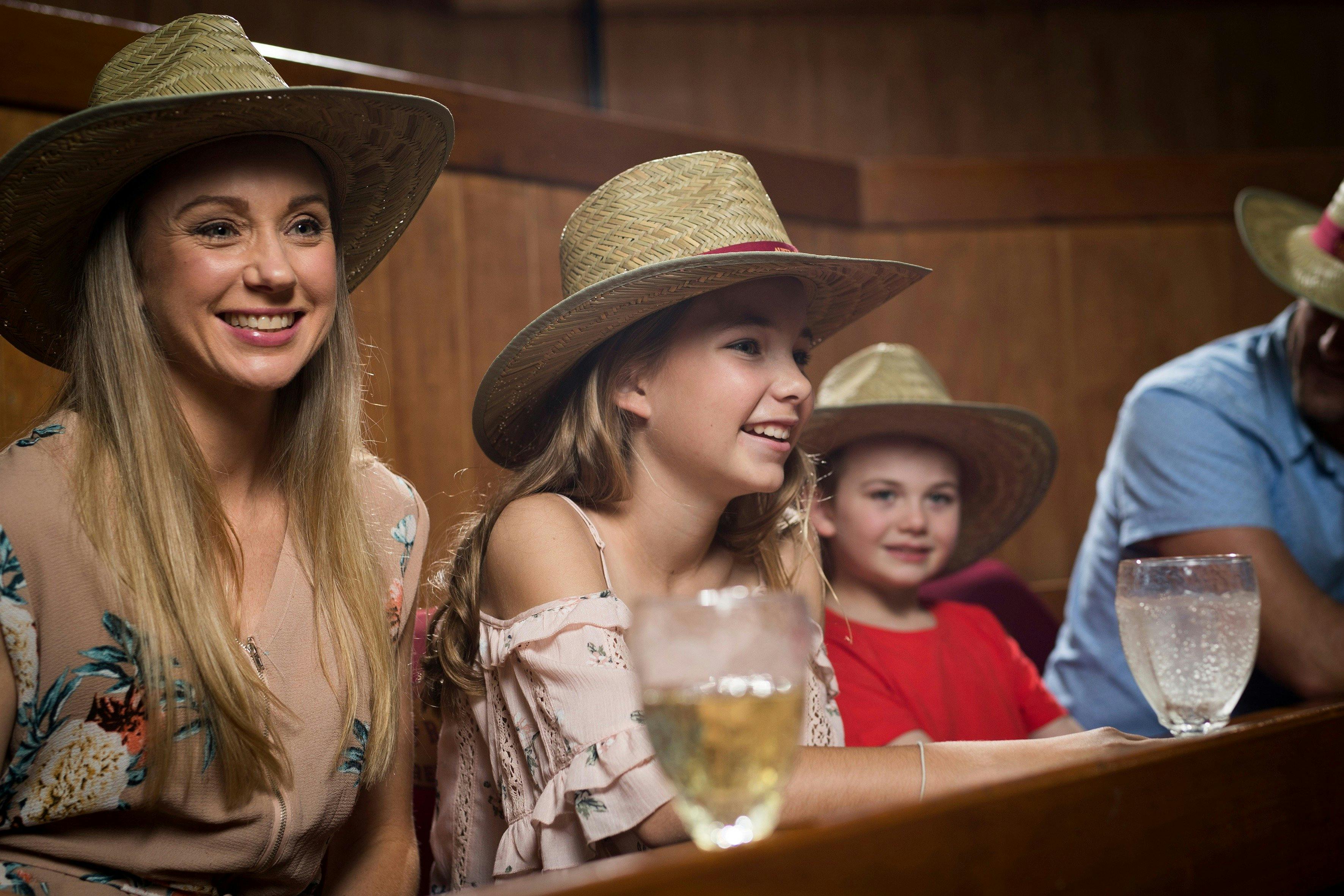 Enjoy a three course dinner and drinks