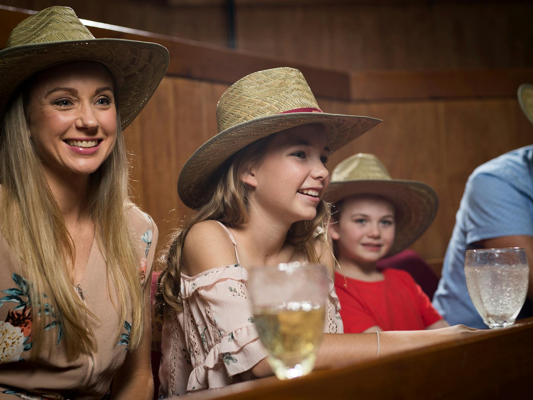 Enjoy a three course dinner and drinks