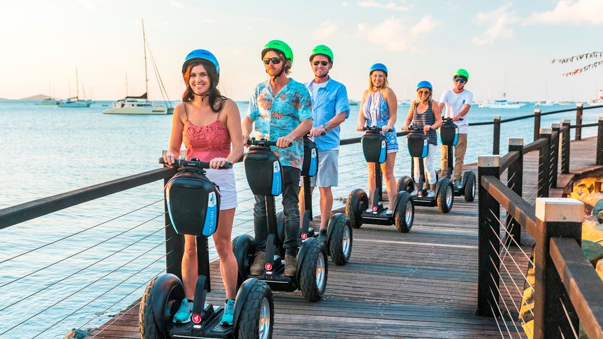 Segway Sunset and Boardwalk Tour, Whitsunday Segway Tours, Airlie Beach, Whitsundays