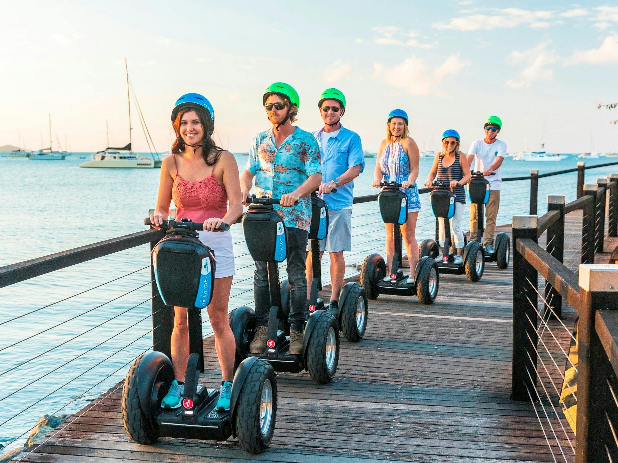 Segway Sunset and Boardwalk Tour, Whitsunday Segway Tours, Airlie Beach, Whitsundays