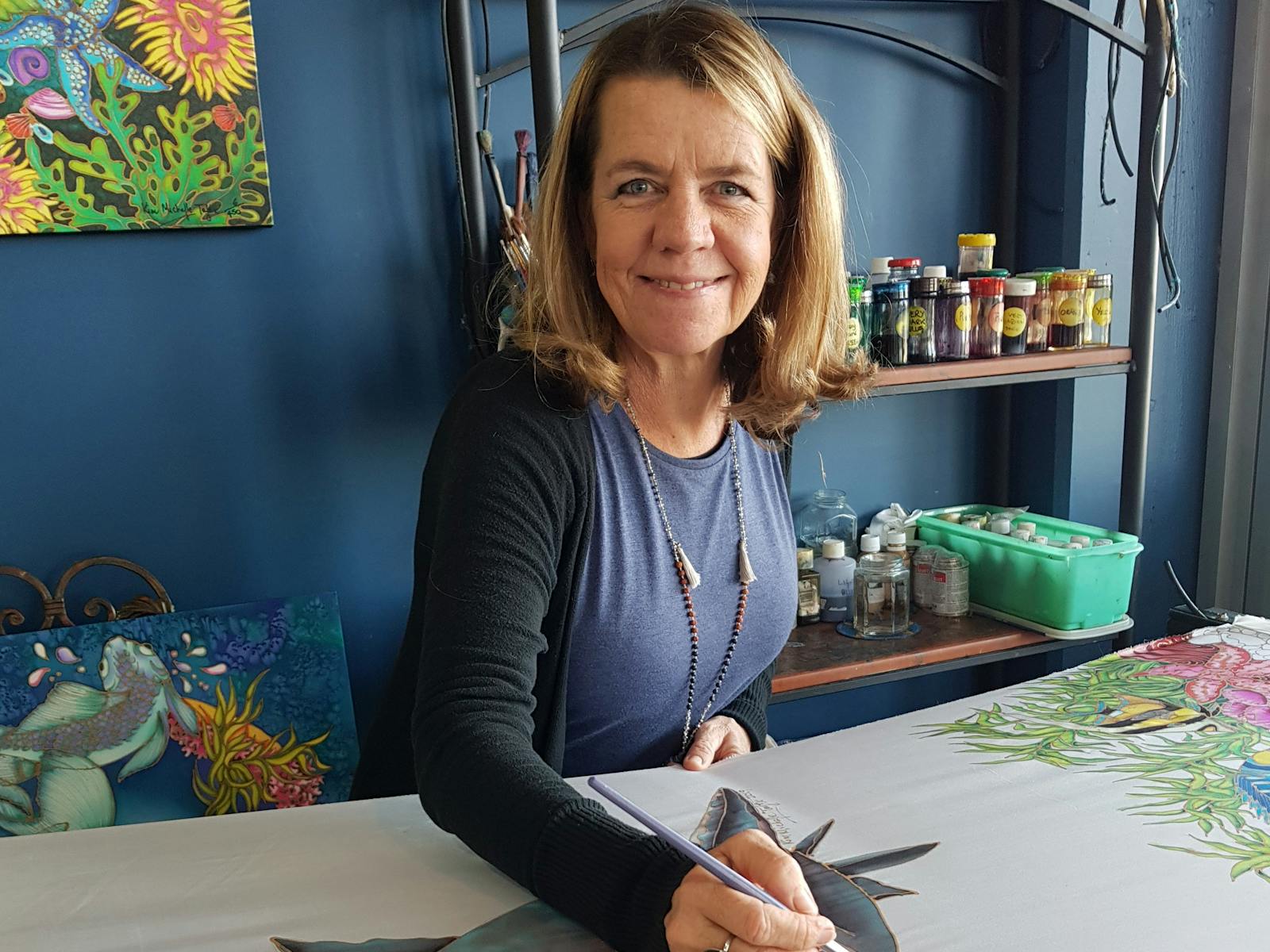 Sea Silks Gallery Kim Toft Artist