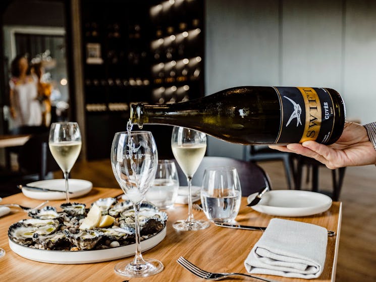 Printhie Wines Oysters and Swift Sparkling