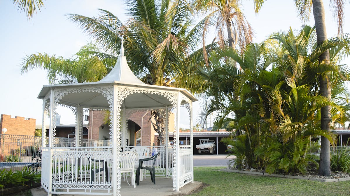 Relax by the Gazebo
