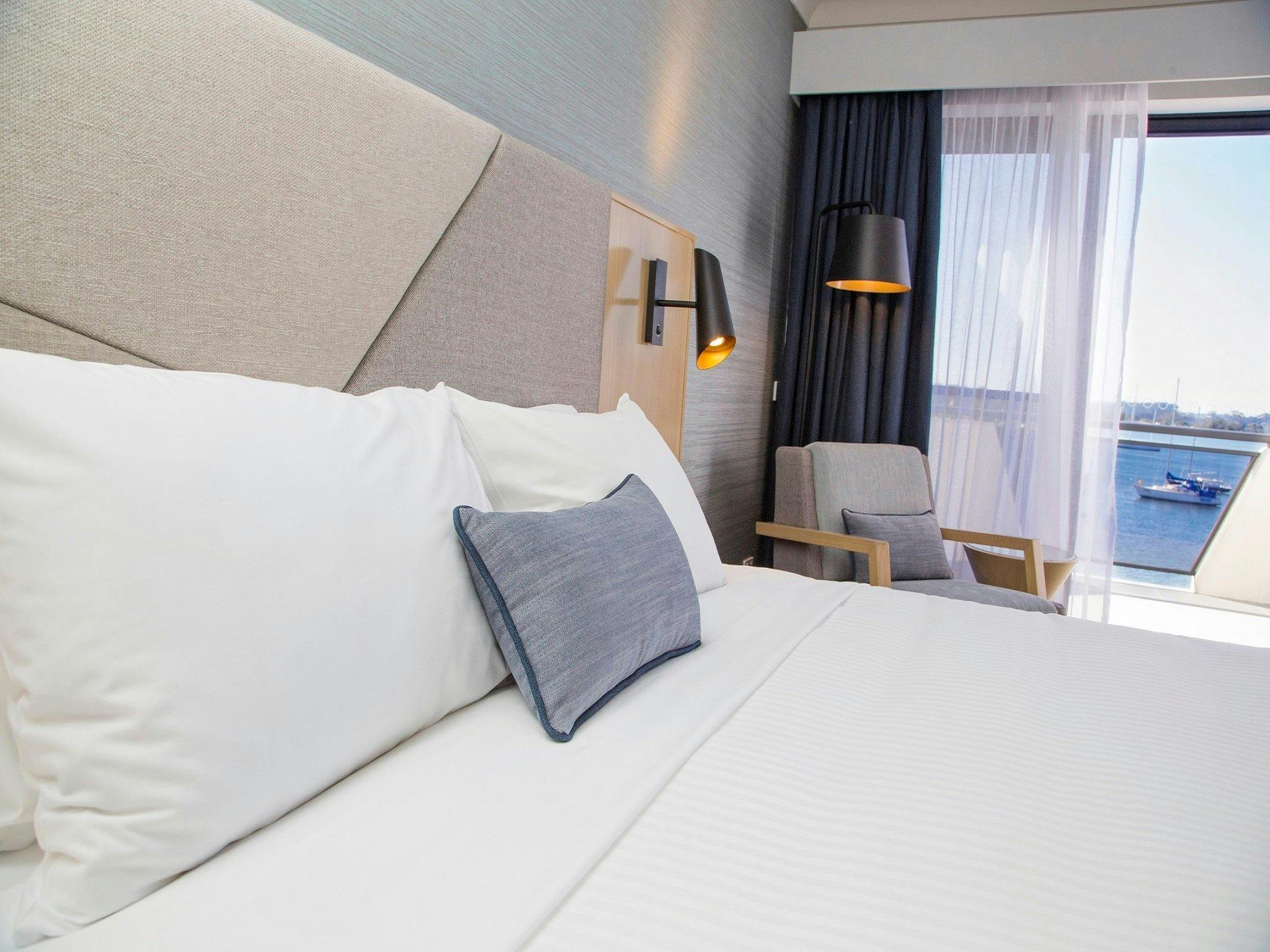 Stunning views from the bed