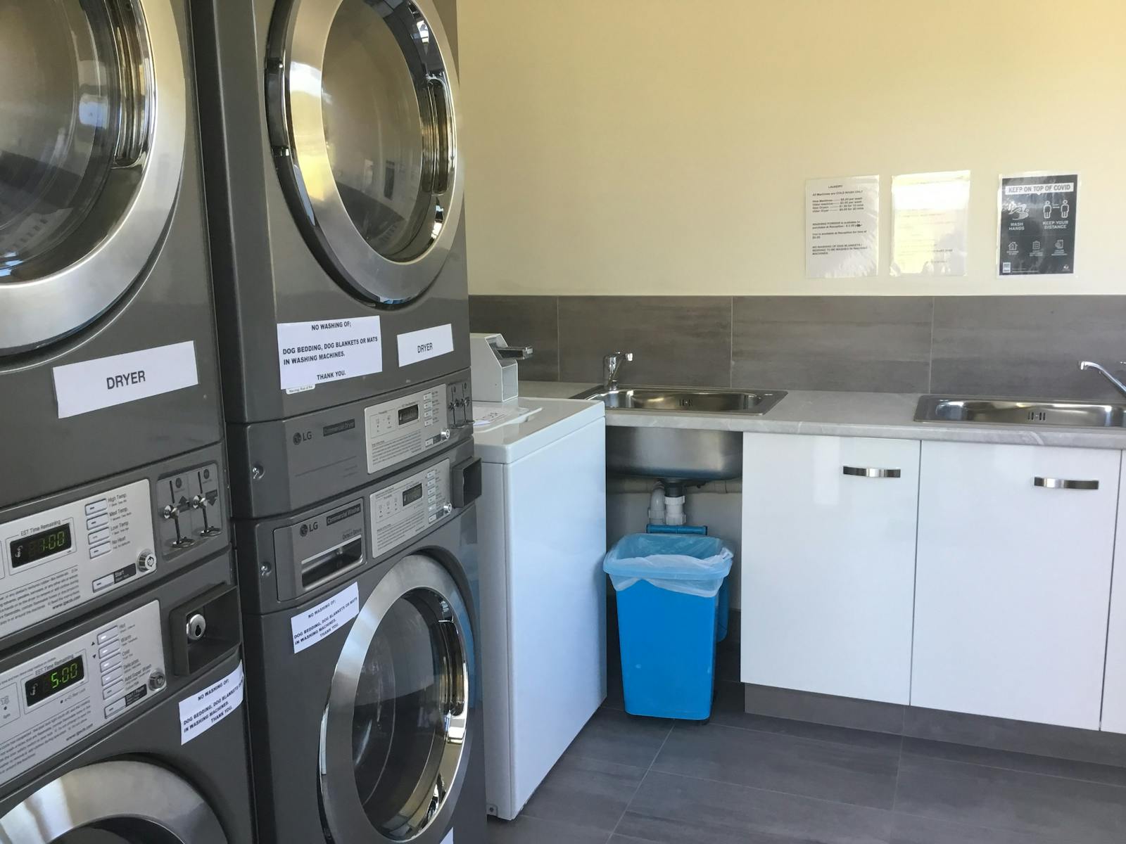 new coin operated laundry facilities