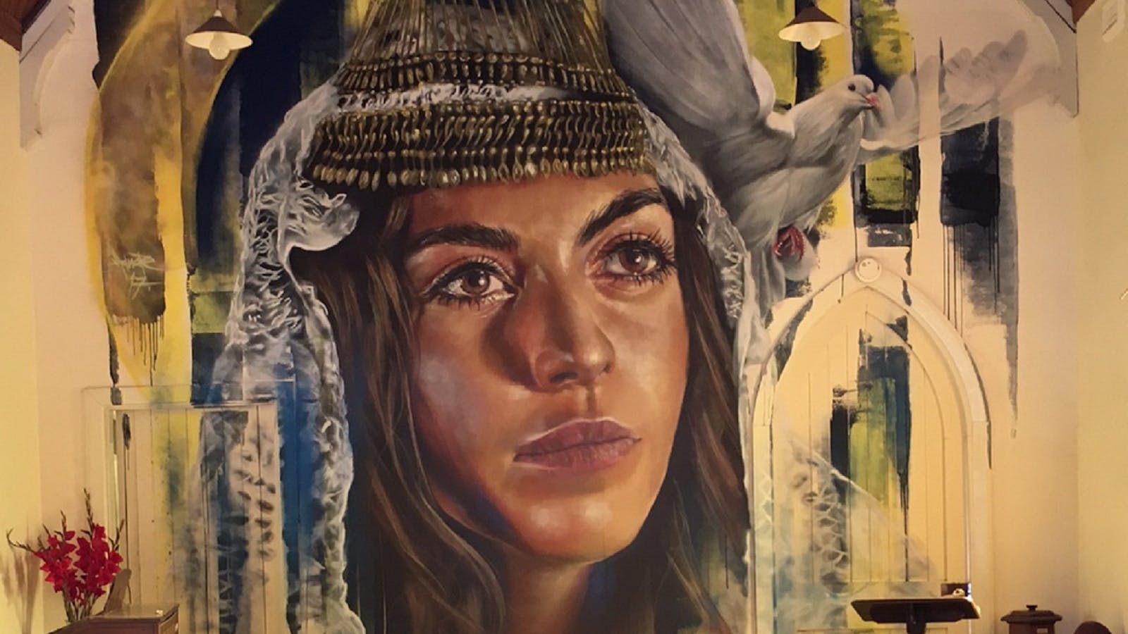 Street Art - Goorambat Uniting Church