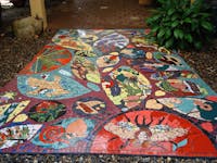 Mosaic floor