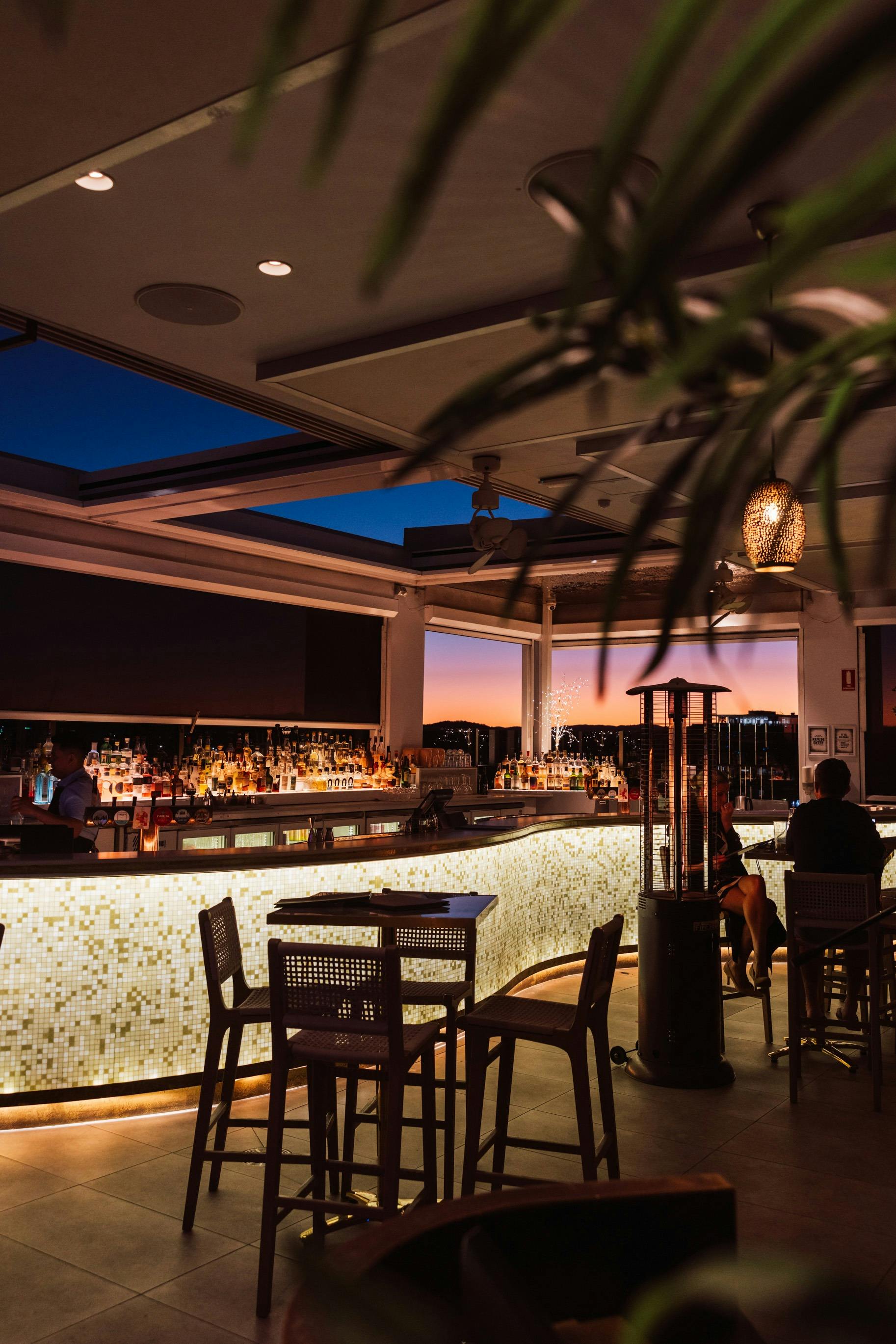 Iris Rooftop Bar Sunset