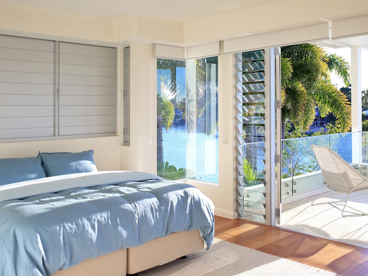 Spacious, bright master suites with views, walk-in robes and ensuite bathrooms