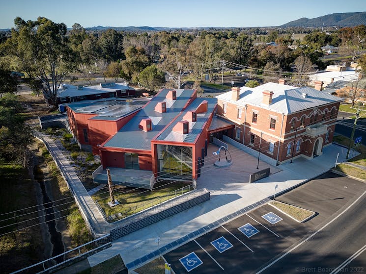 Photo of Mudgee Arts Precinct as viewed from above