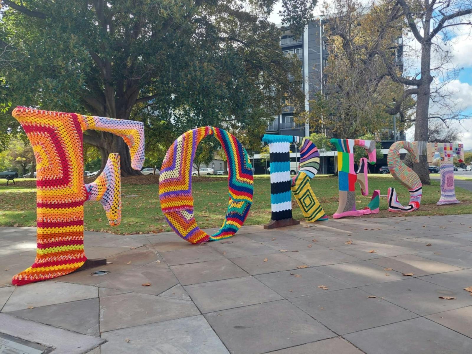 Yarn Bombing Day - Hurtle Square | Tangkaira