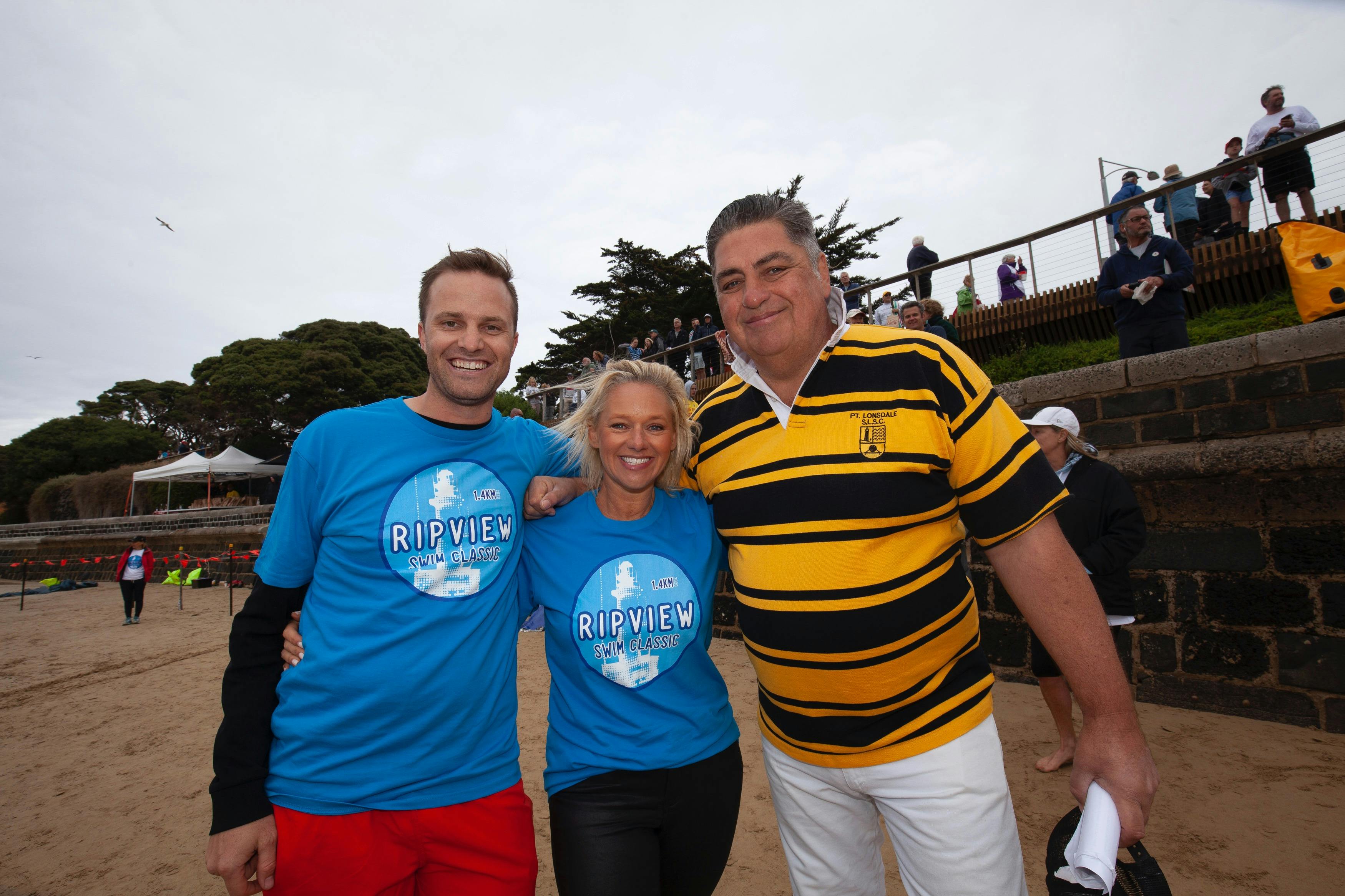 Liam Petrie-Allbutt, Sabina Reid and Matt Preston