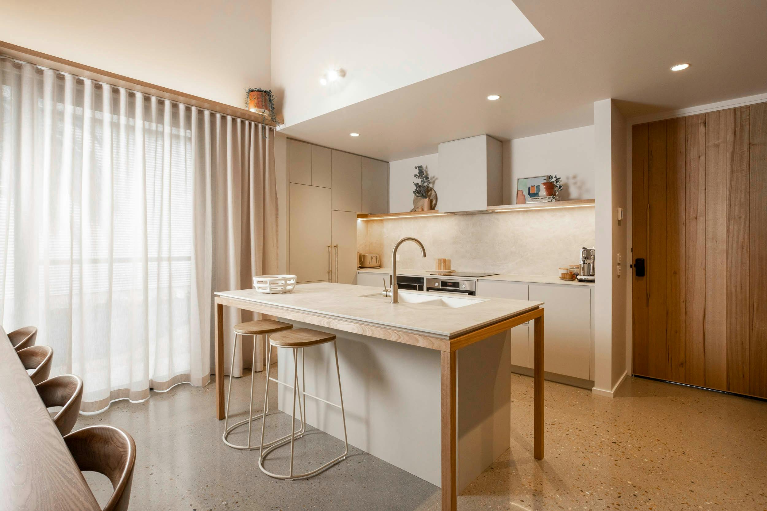 The beautiful fully equipped kitchen in Jane's