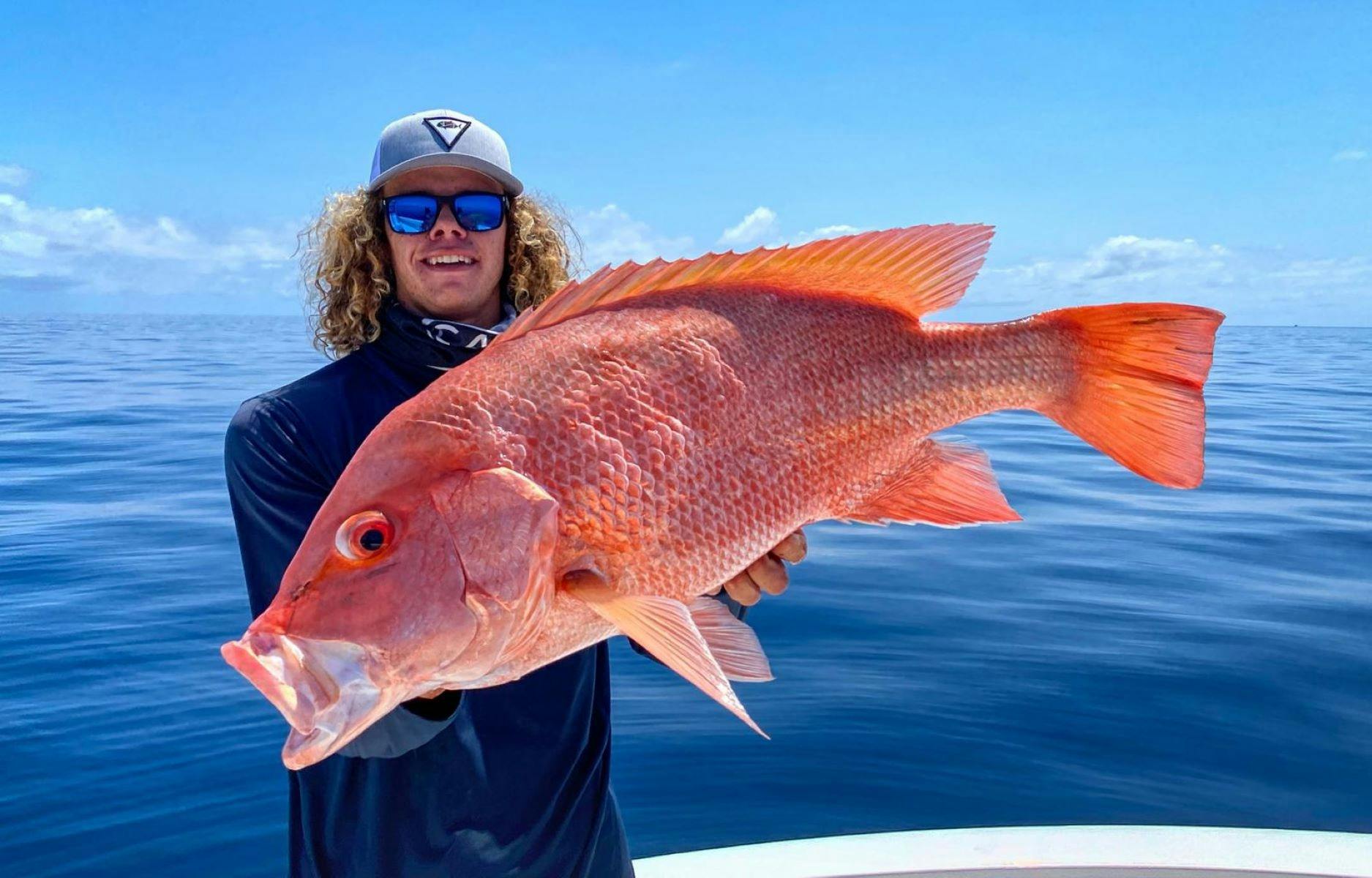 Man with fish