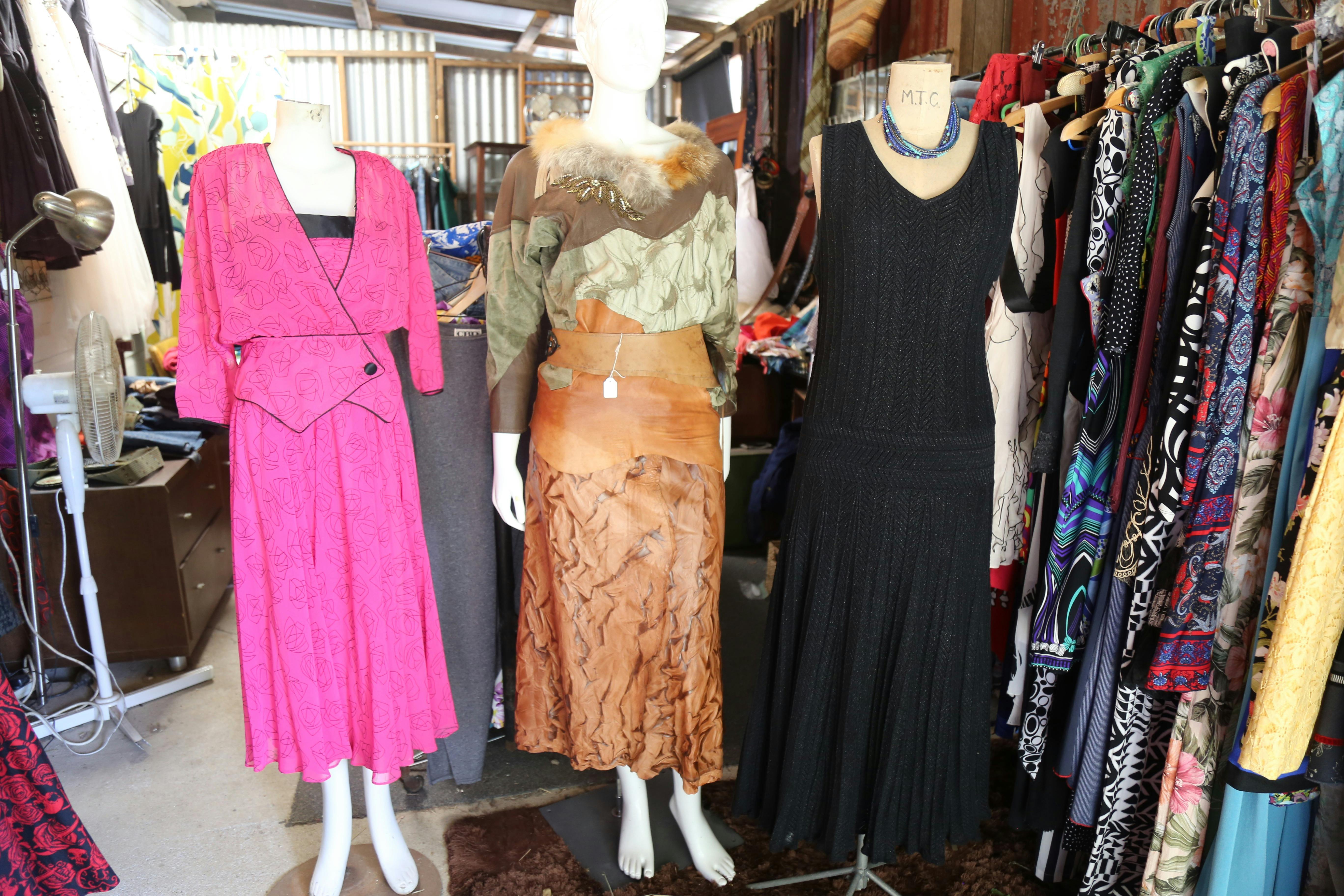 We have a huge range of vintage and pre loved clothing and accessories.