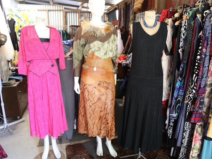 We have a huge range of vintage and pre loved clothing and accessories.