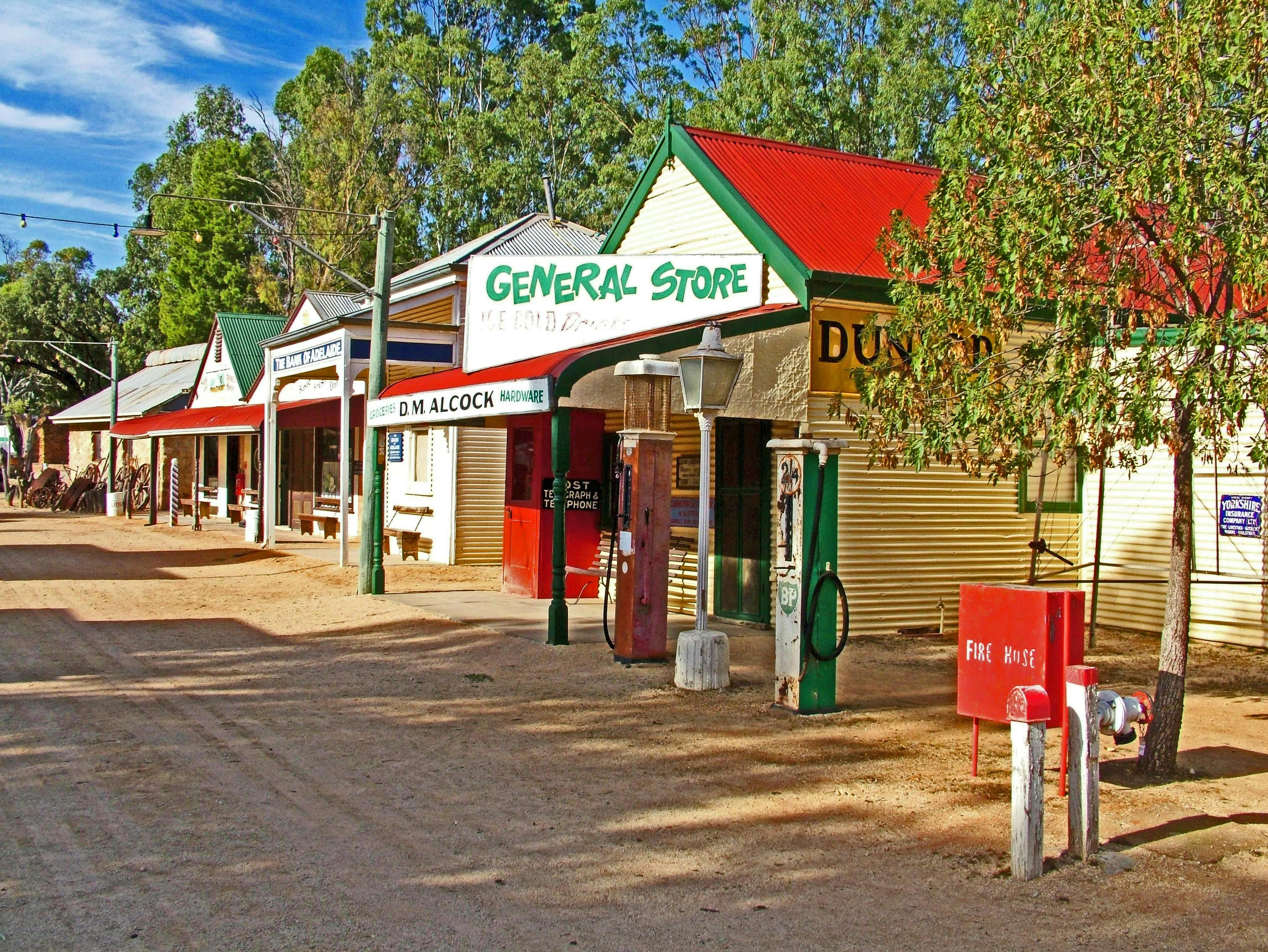 Main Street Loxton Historical Village