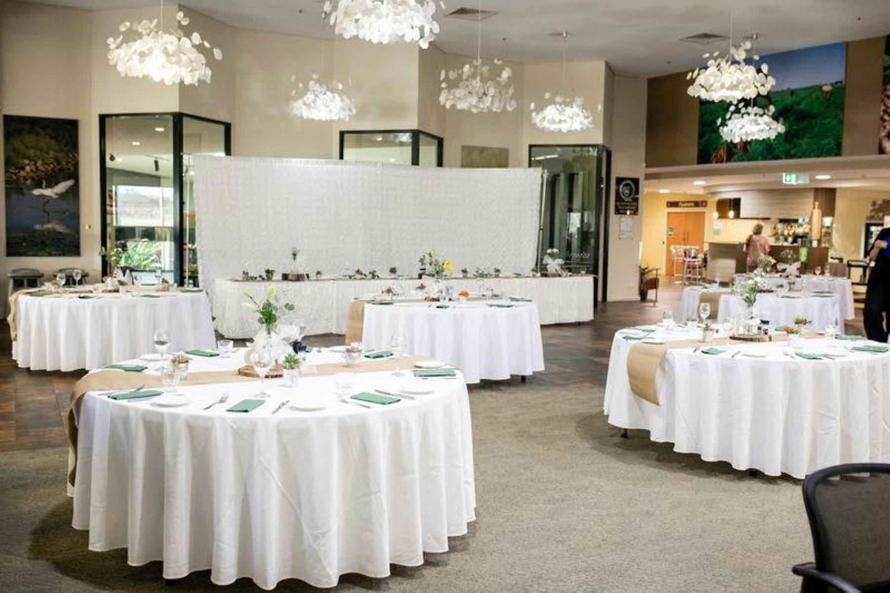 Wedding Setup within Cafe
