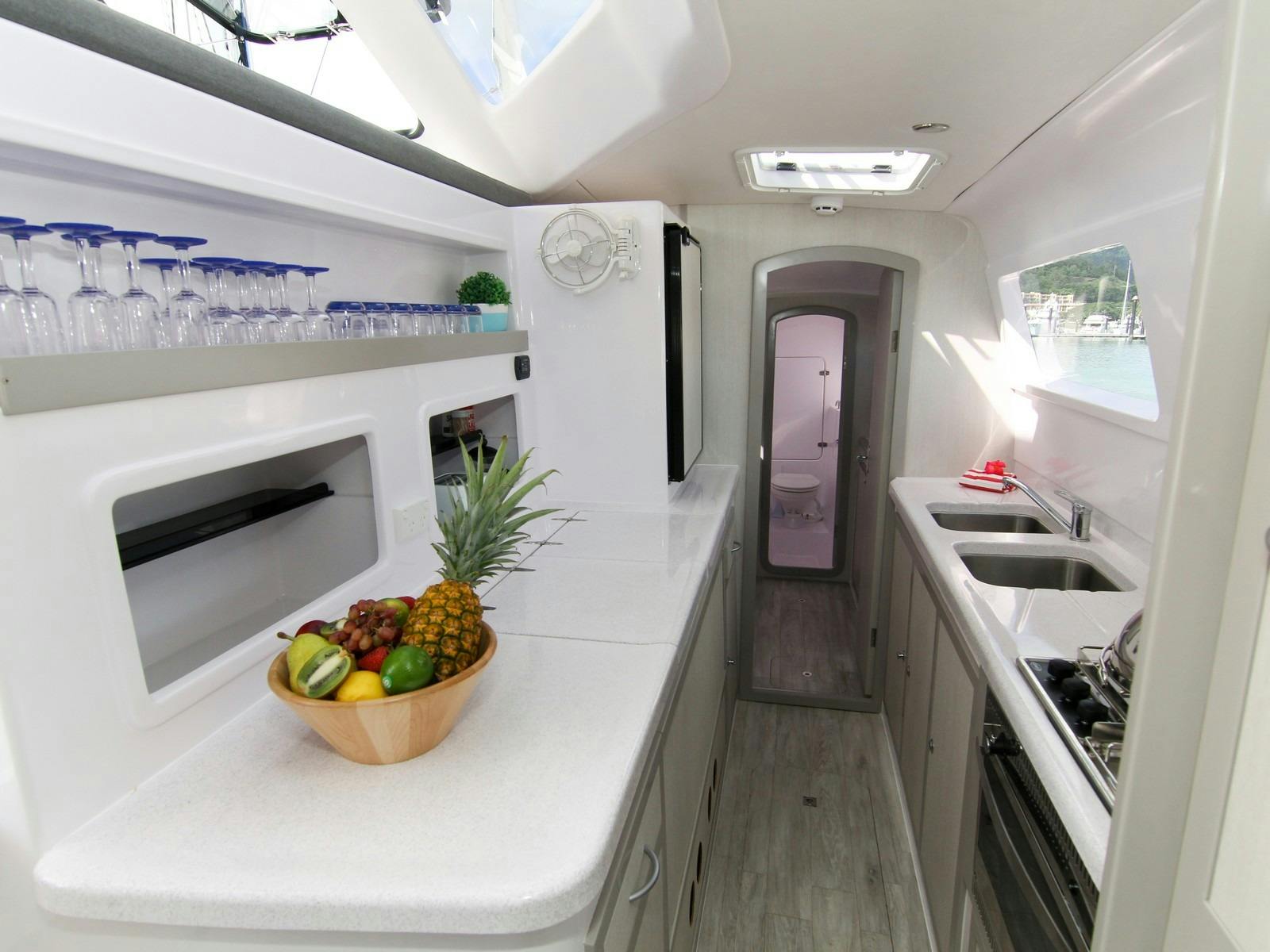 Seawind 1160 Lite - galley