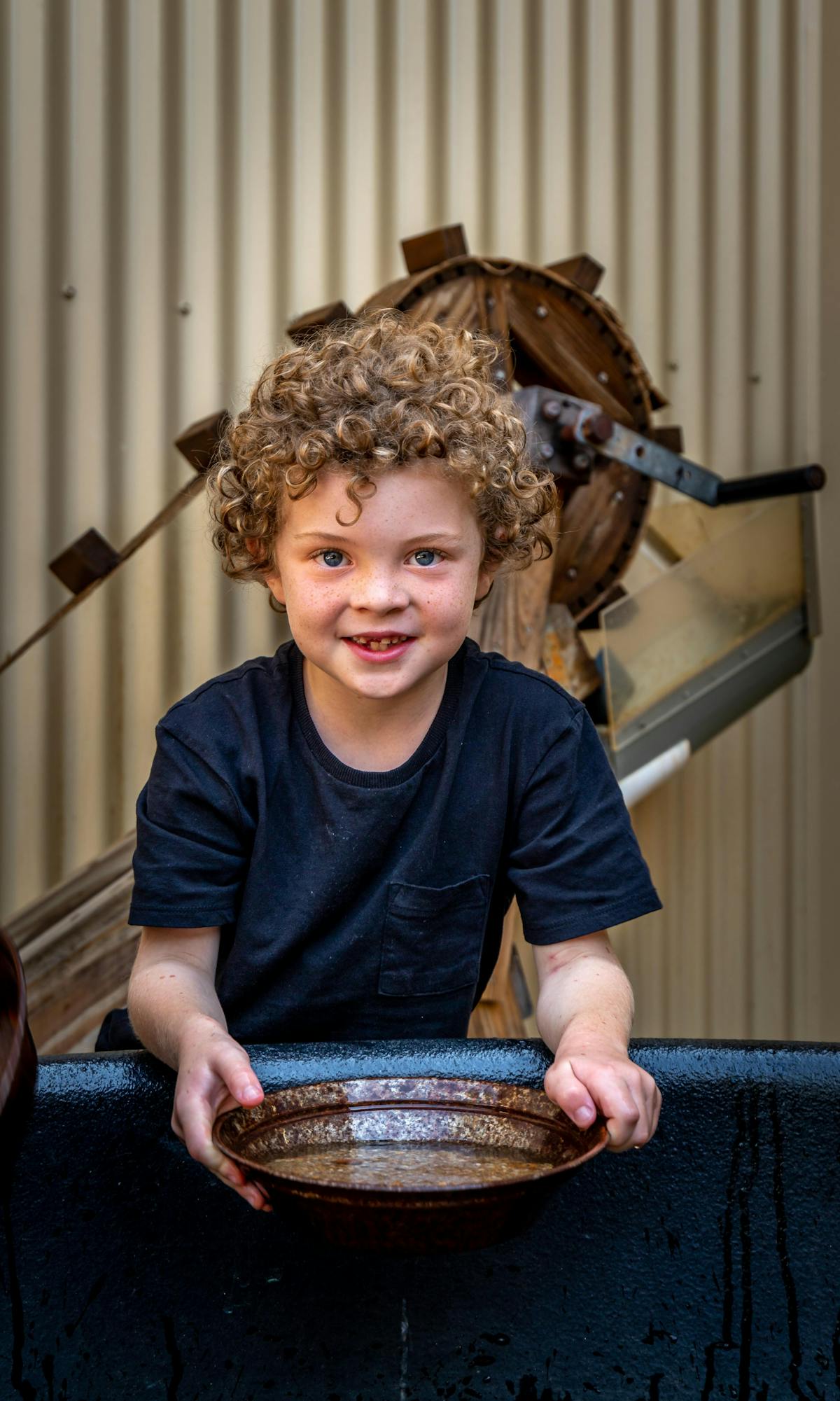 tin panning, mining, Herberton museum