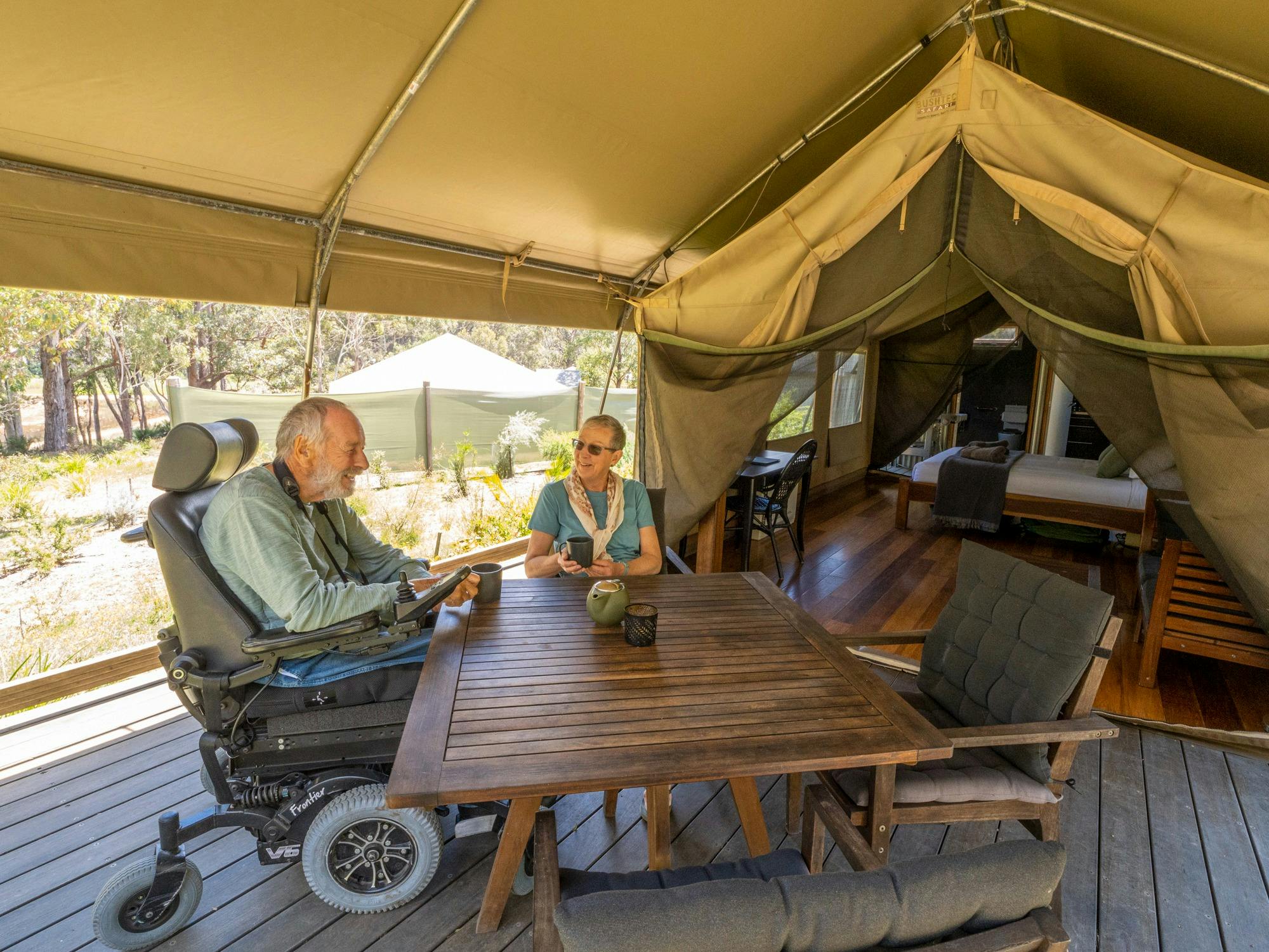Glamping Accessible Accommodation