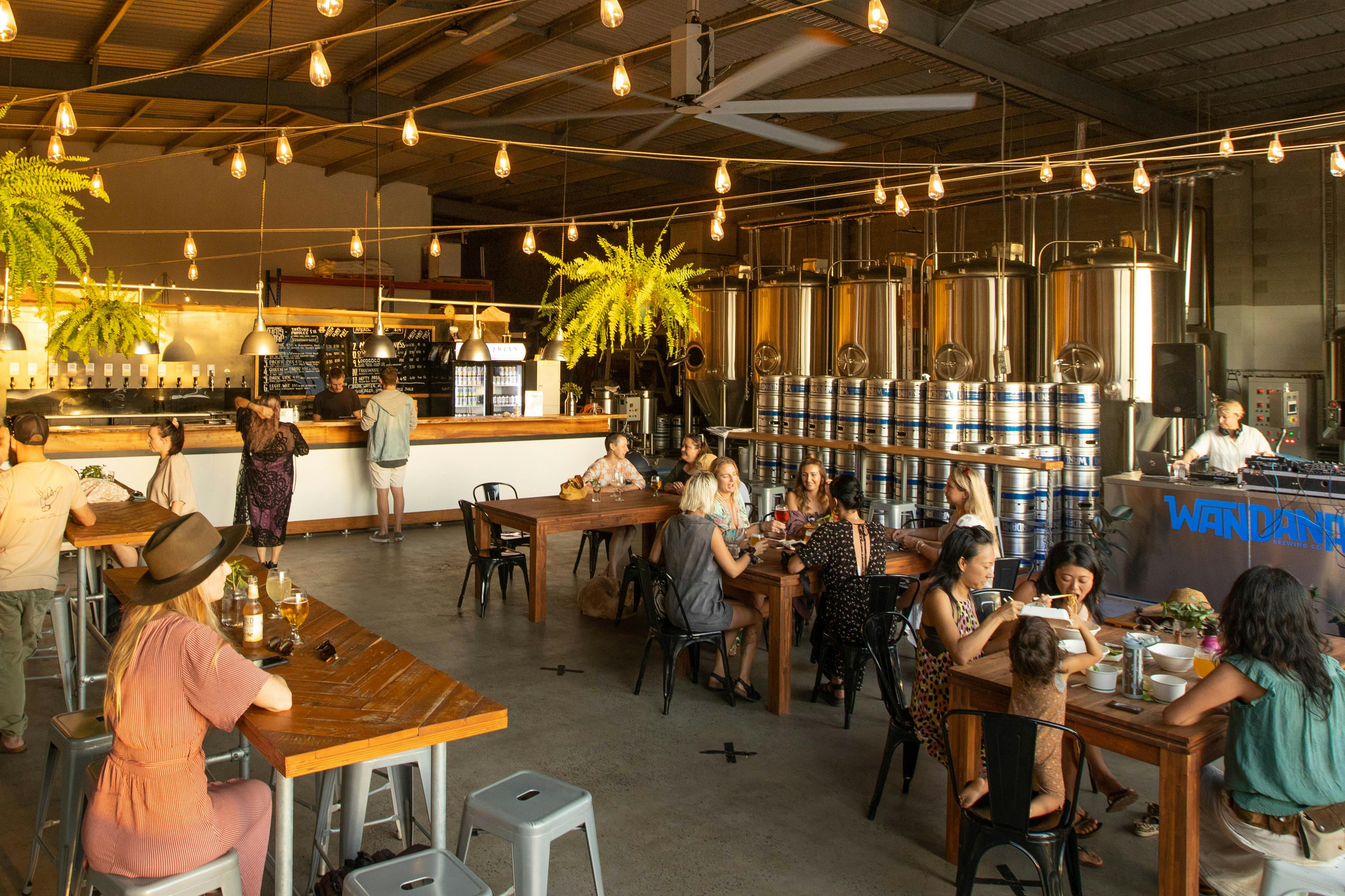 craft brewery wandana tap room