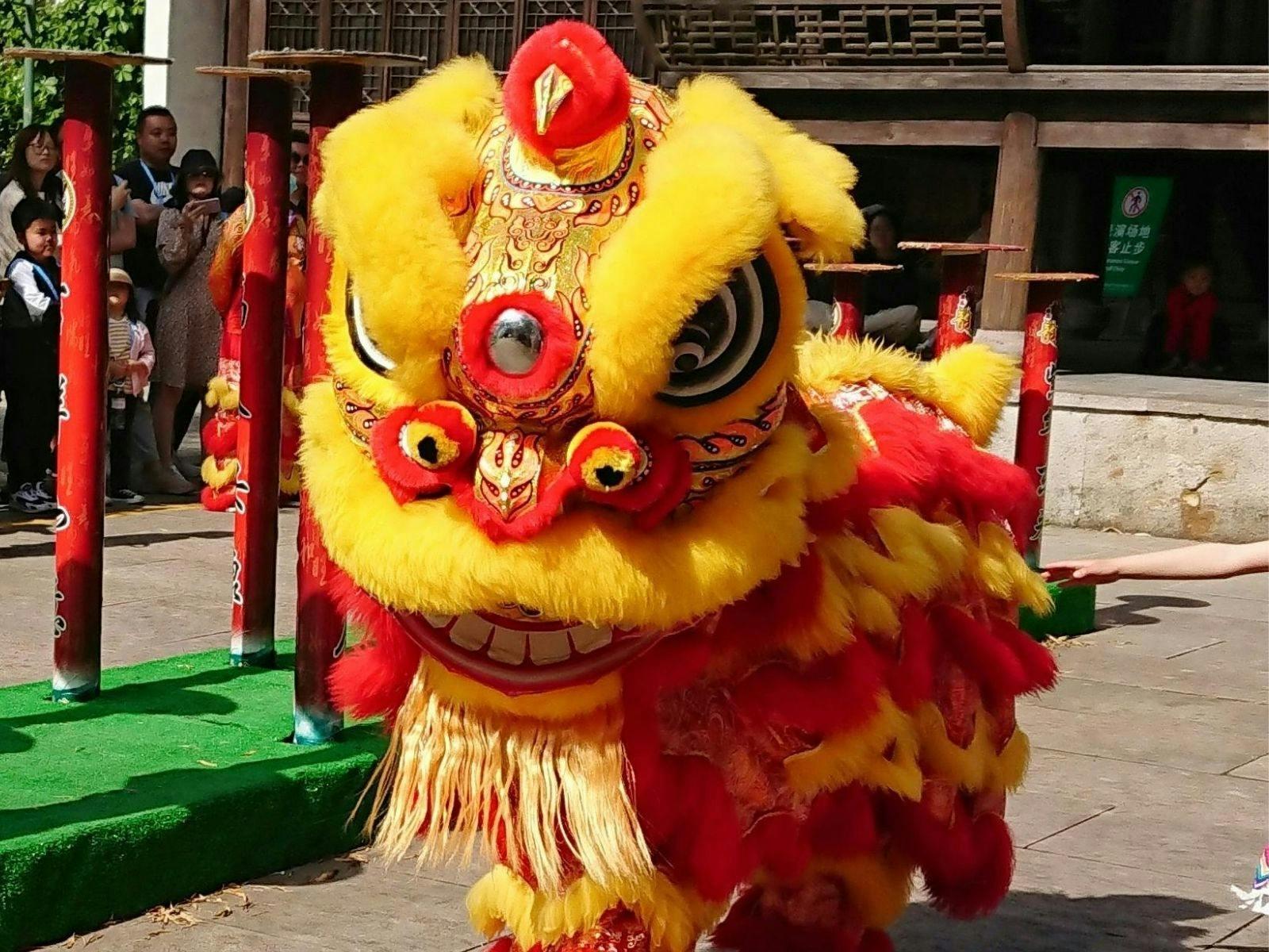 Chinese Lion Dancing