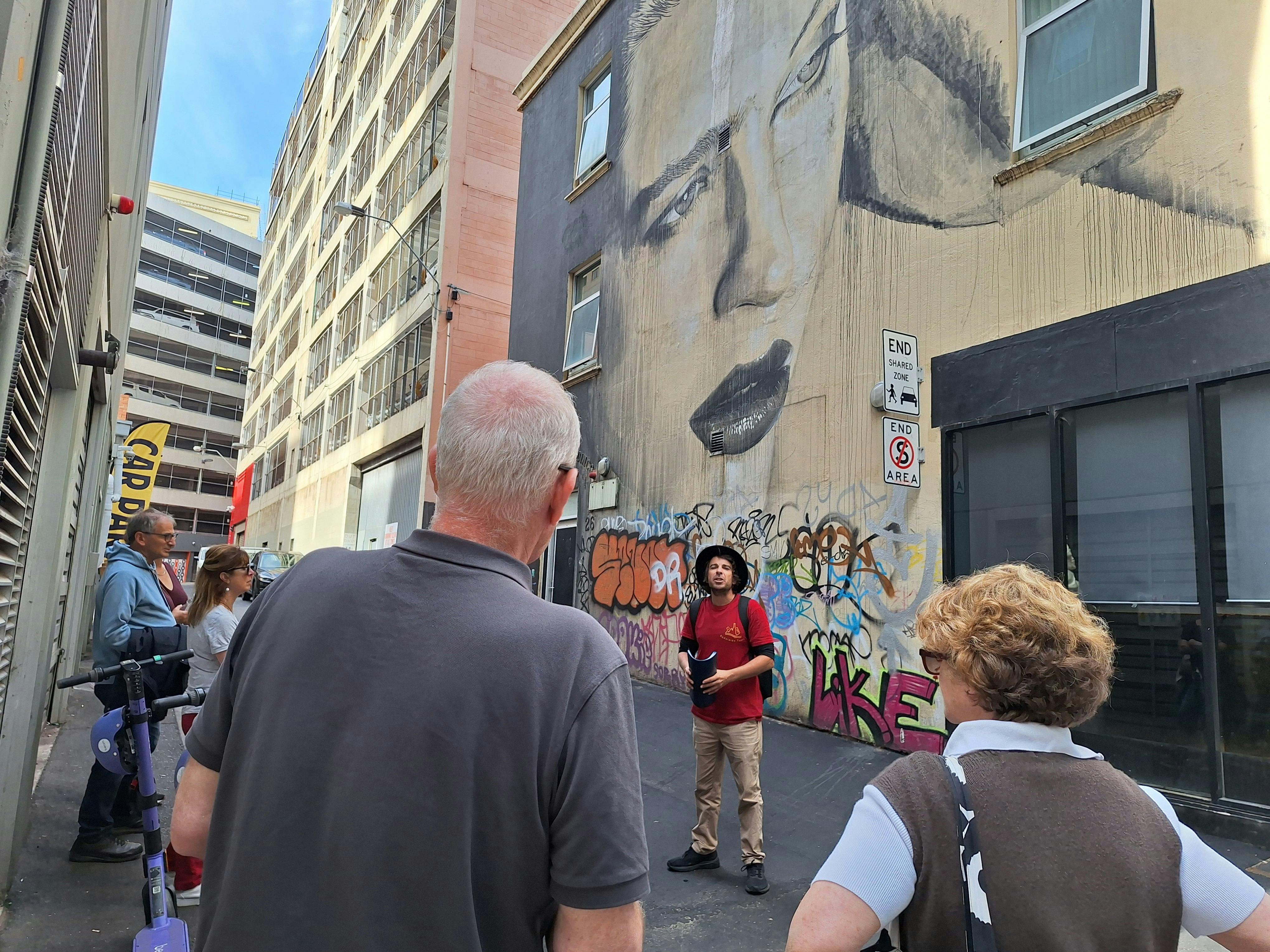 Hidden Adelaide: Laneways and Street Art tour