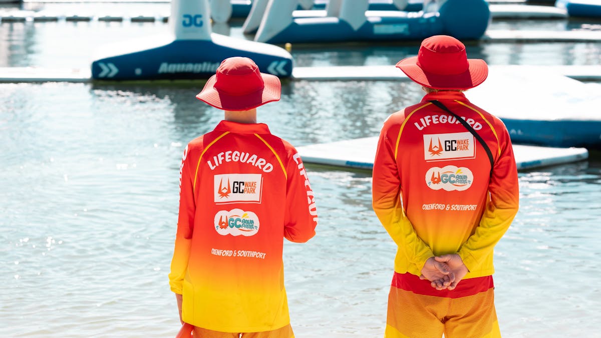 Jump into the action at GC Aqua Park. We got lifeguards that keeps your friends and family safe.