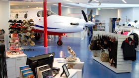 Replica PC12 RFDS aircraft and the DOC Shop