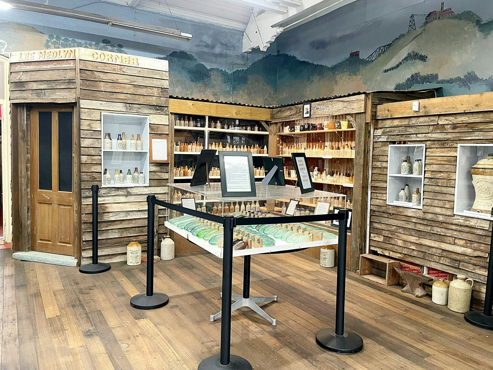 The Lee Medlyn Home of Bottles Collection