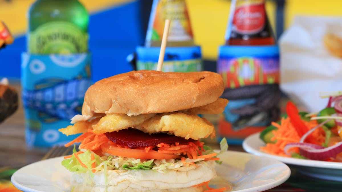 Salads, sandwiches, cakes and sweet treats