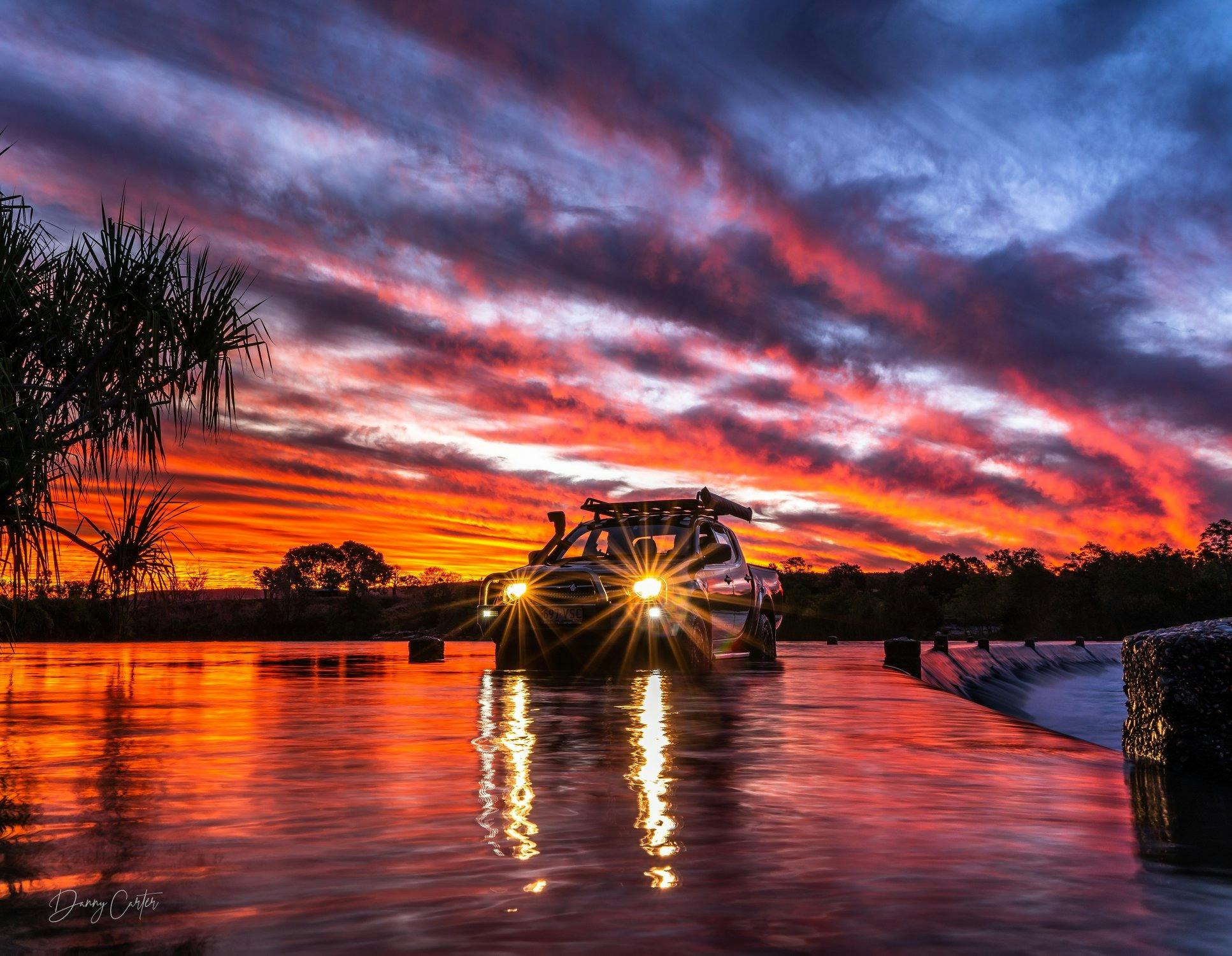 Sunsets at Ivanhoe Crossing near Kununurra are always magic!