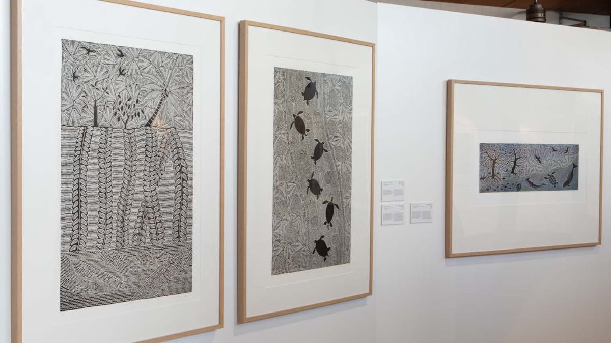 Gallery Display at Gab Titui Cultural Centre
