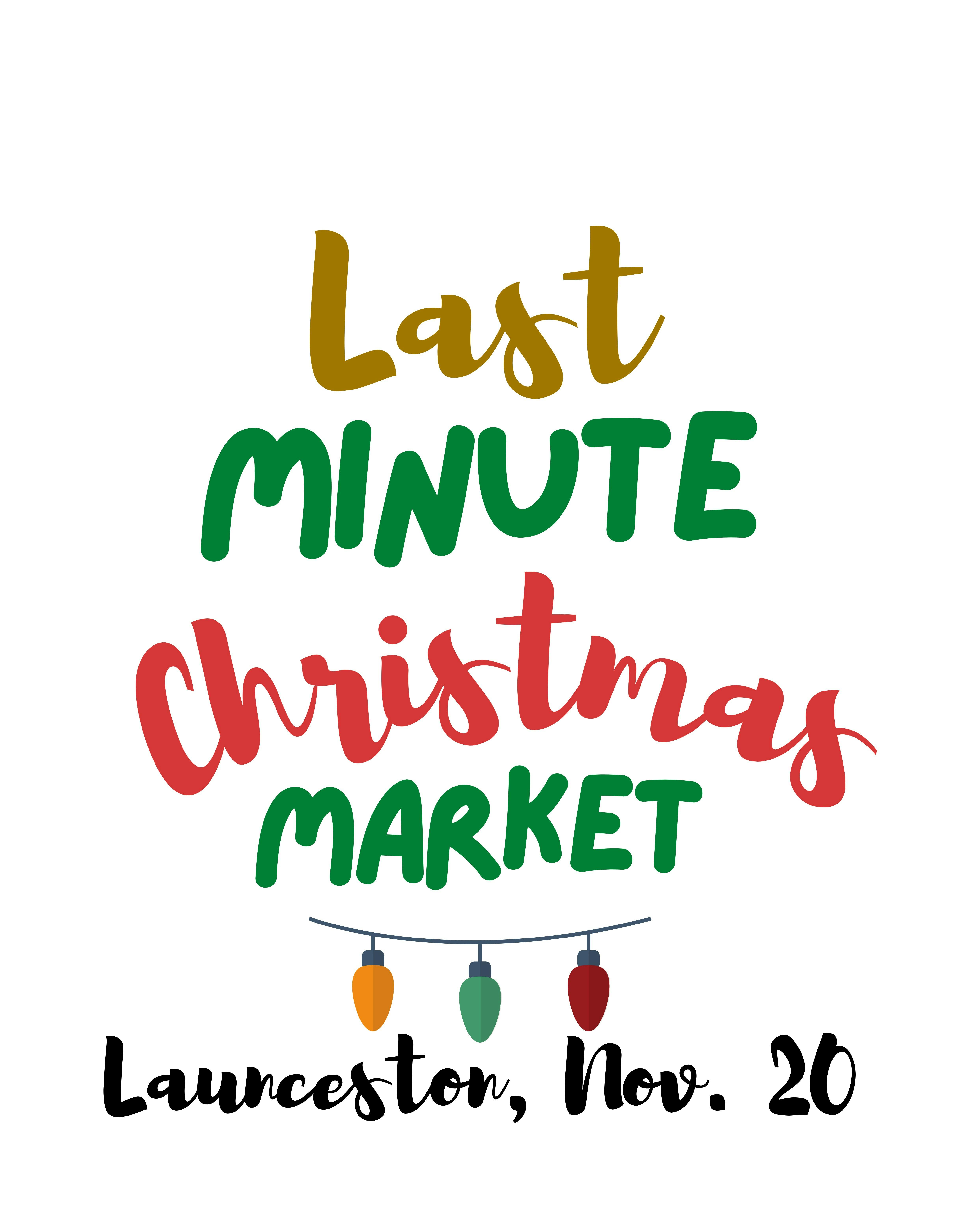Last Minute Christmas Market