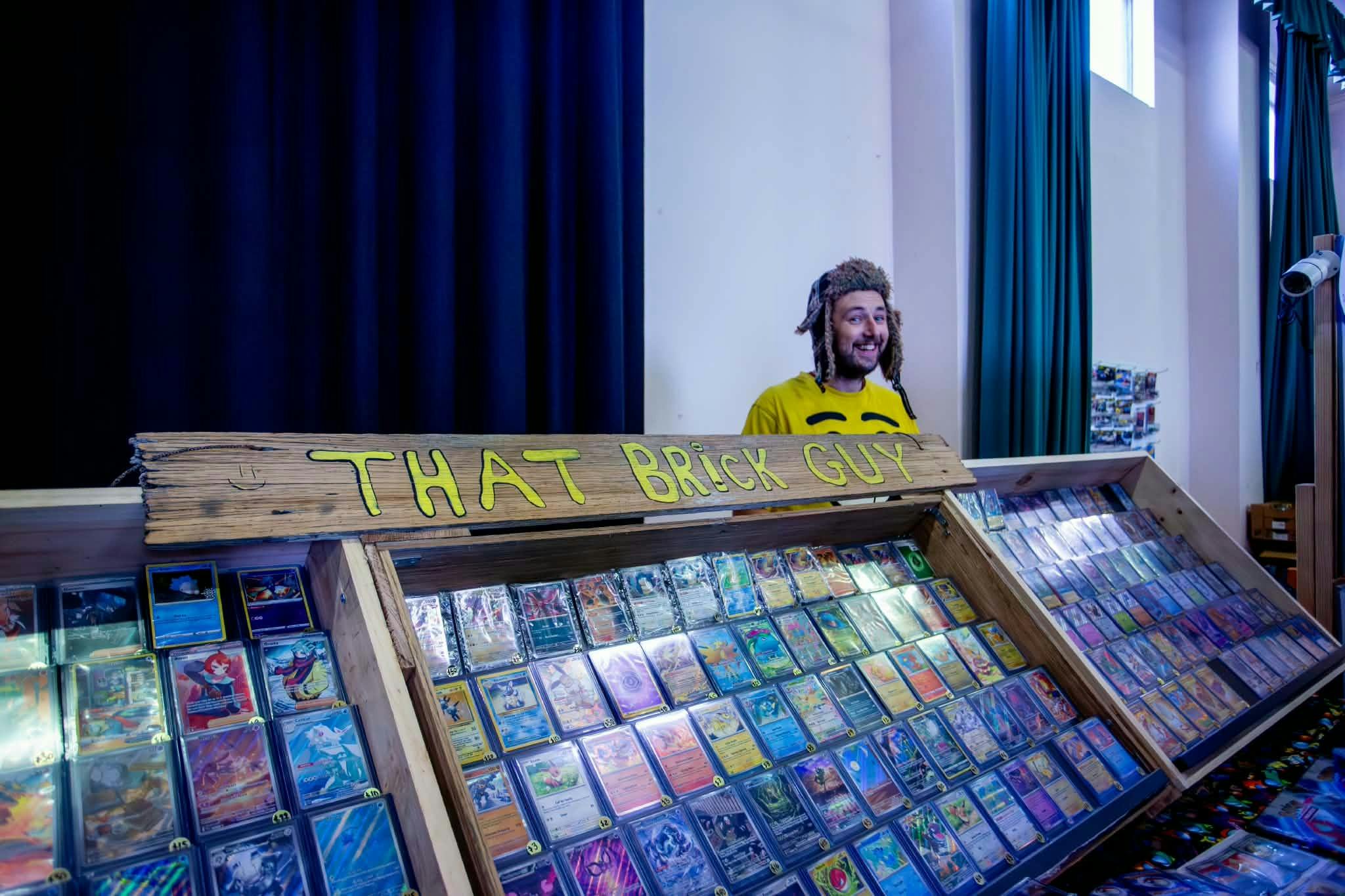pokemon card and lego vendor