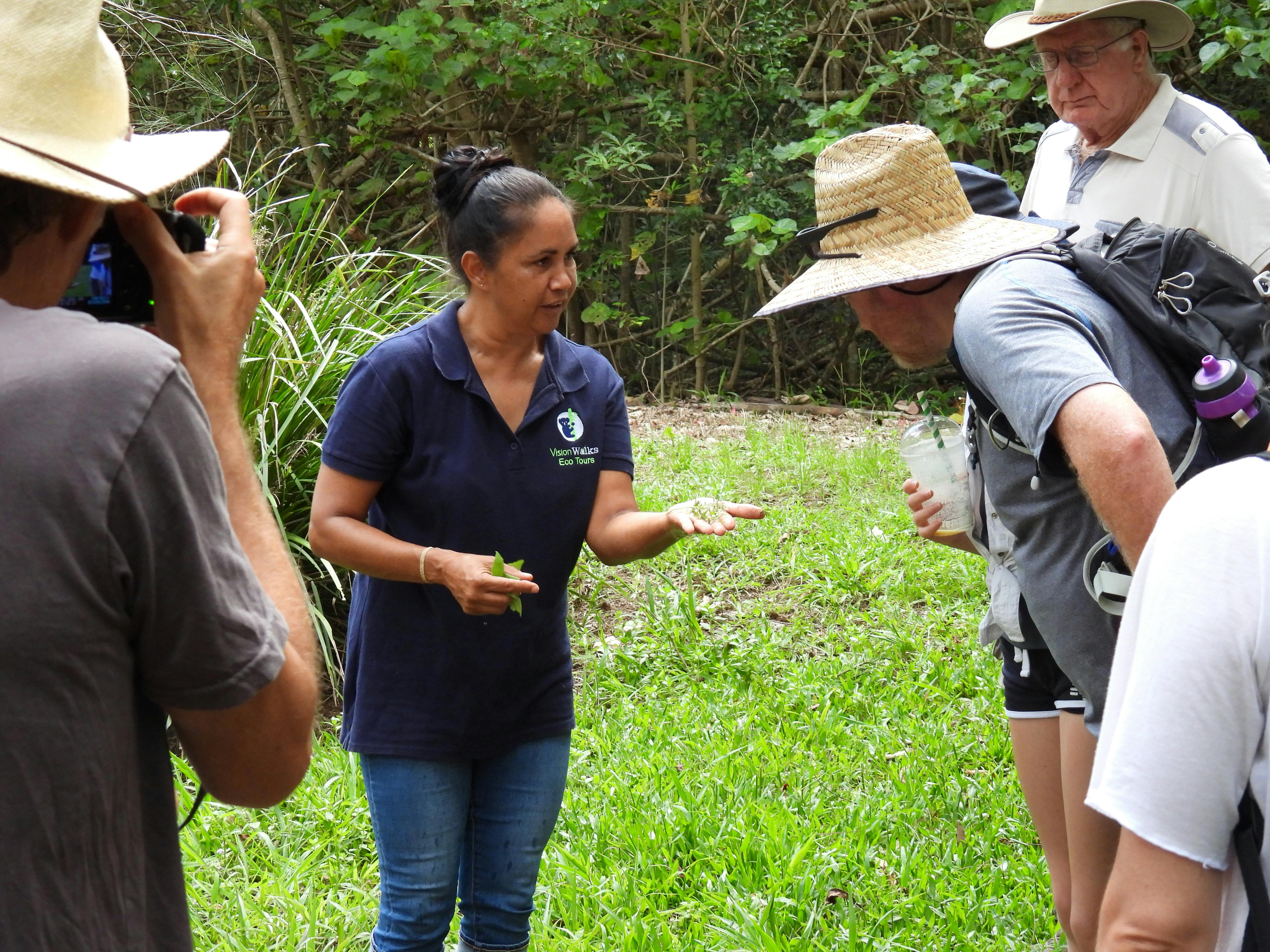 Bush tucker walks with Aunty Delta