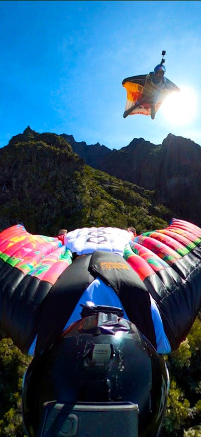 Photo of adventure sporting in the sky