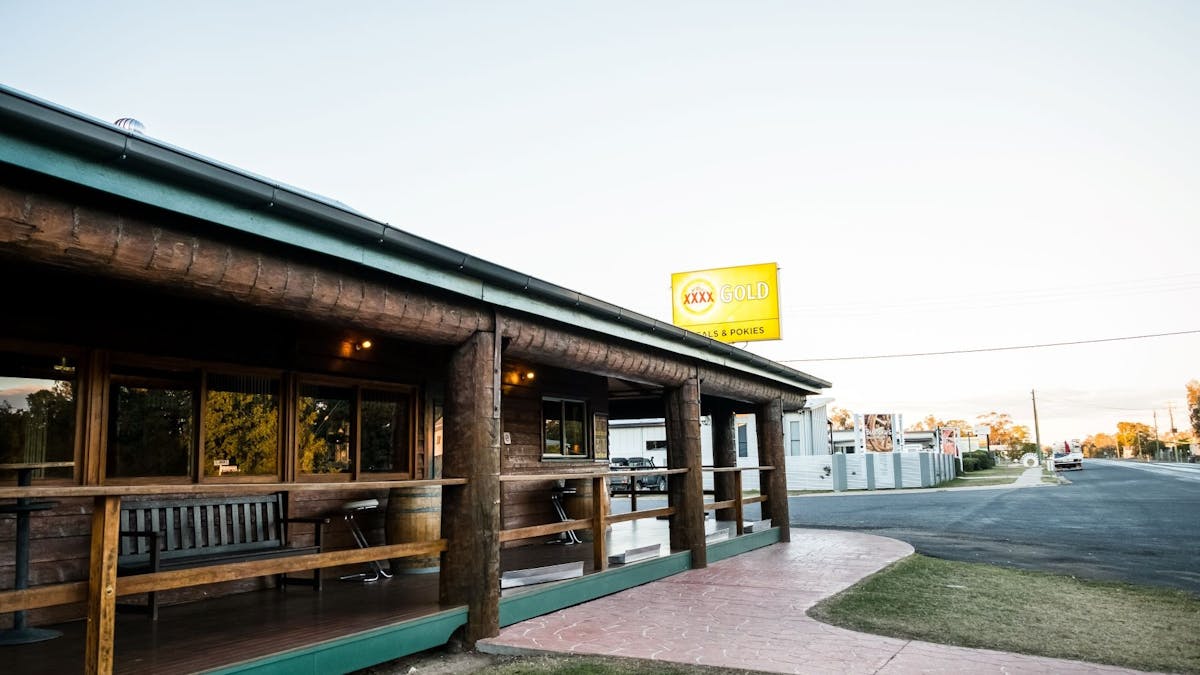 Relax on the outdoor verandah and watch the world go by.