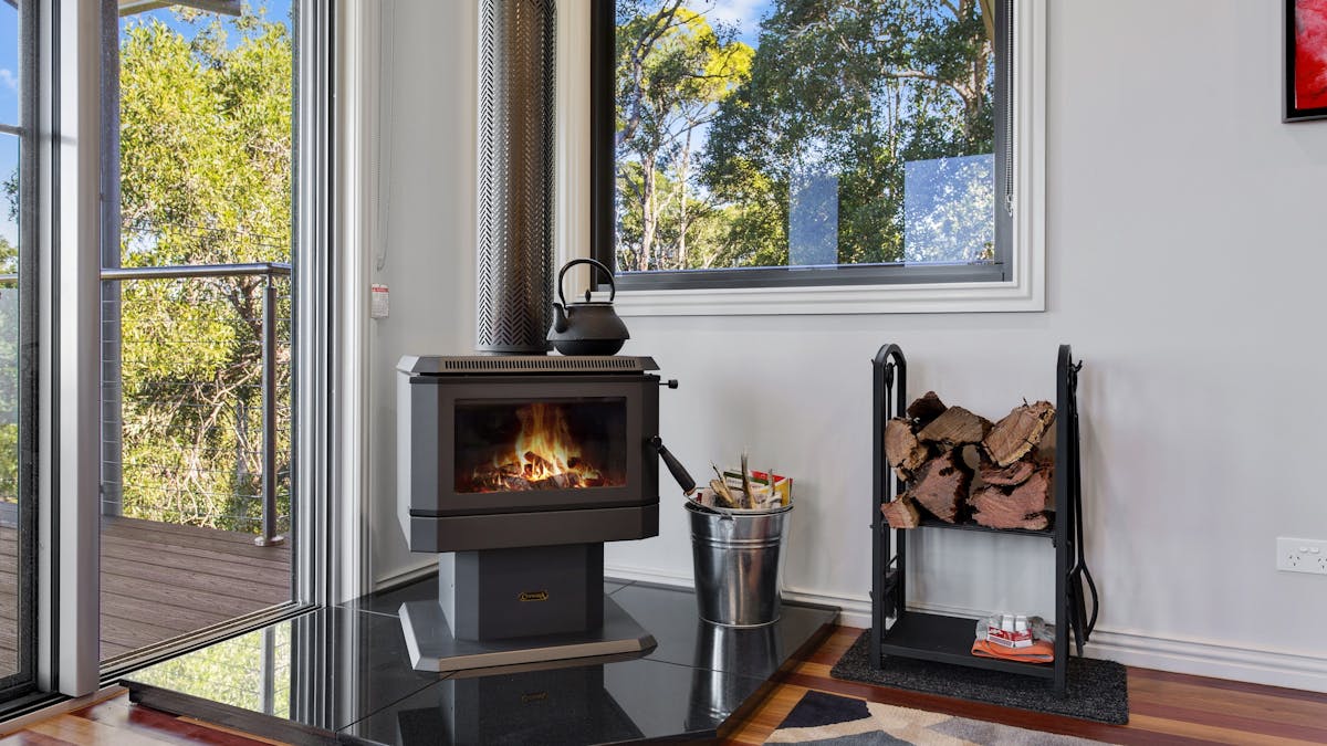 Log Fires and amazing views