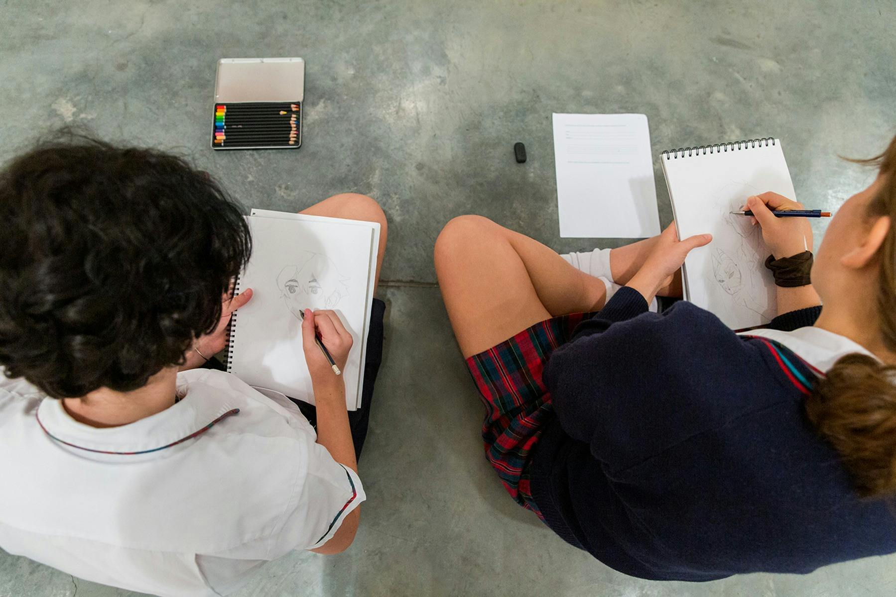 School group at MRAG