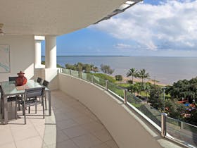 Balcony overlooking Cairns Esplanade