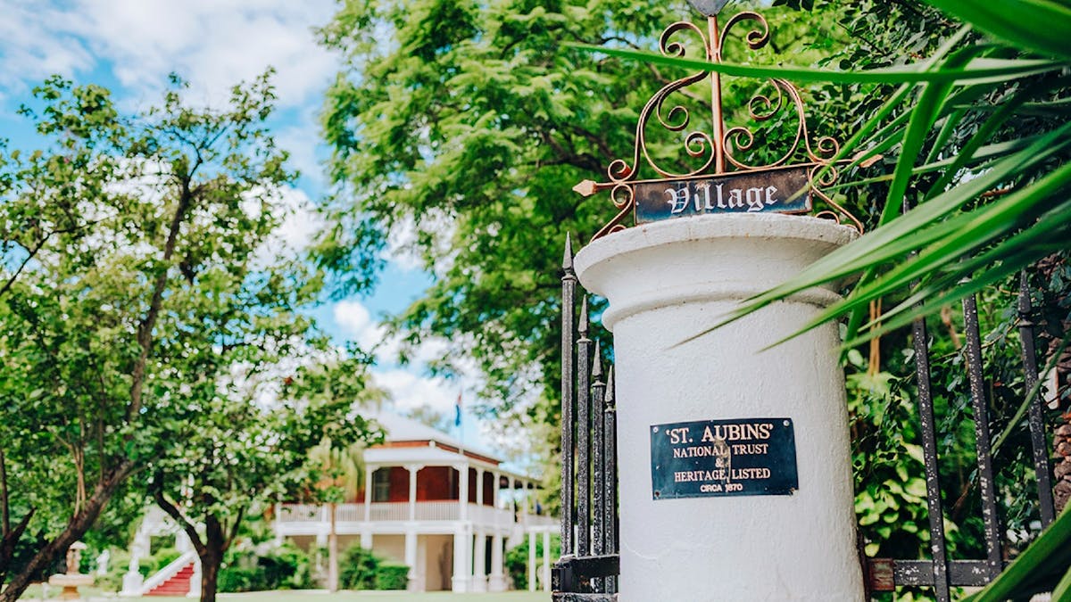 St Aubins Village Entrance