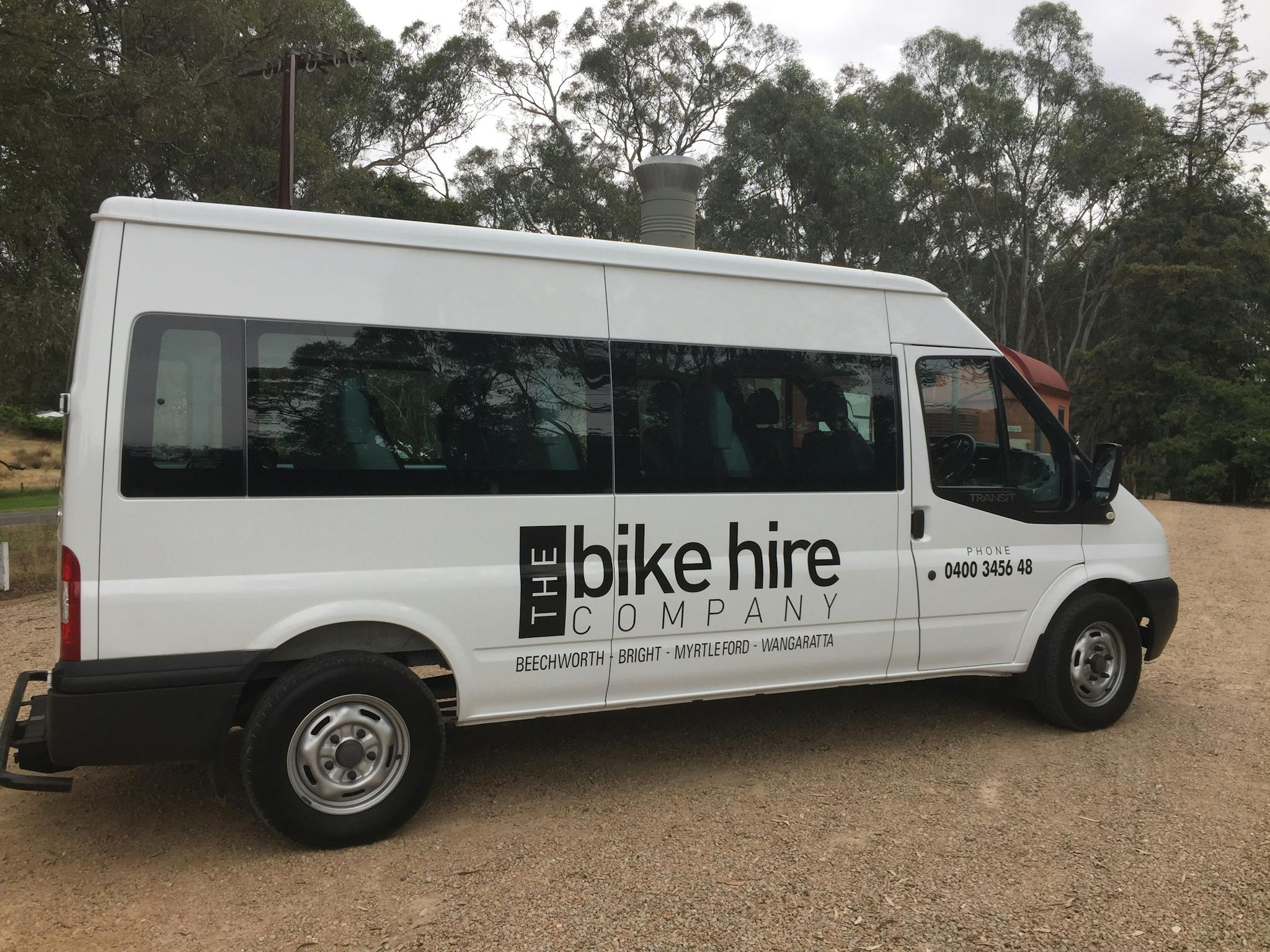 Shuttle Bus for Bike Tours