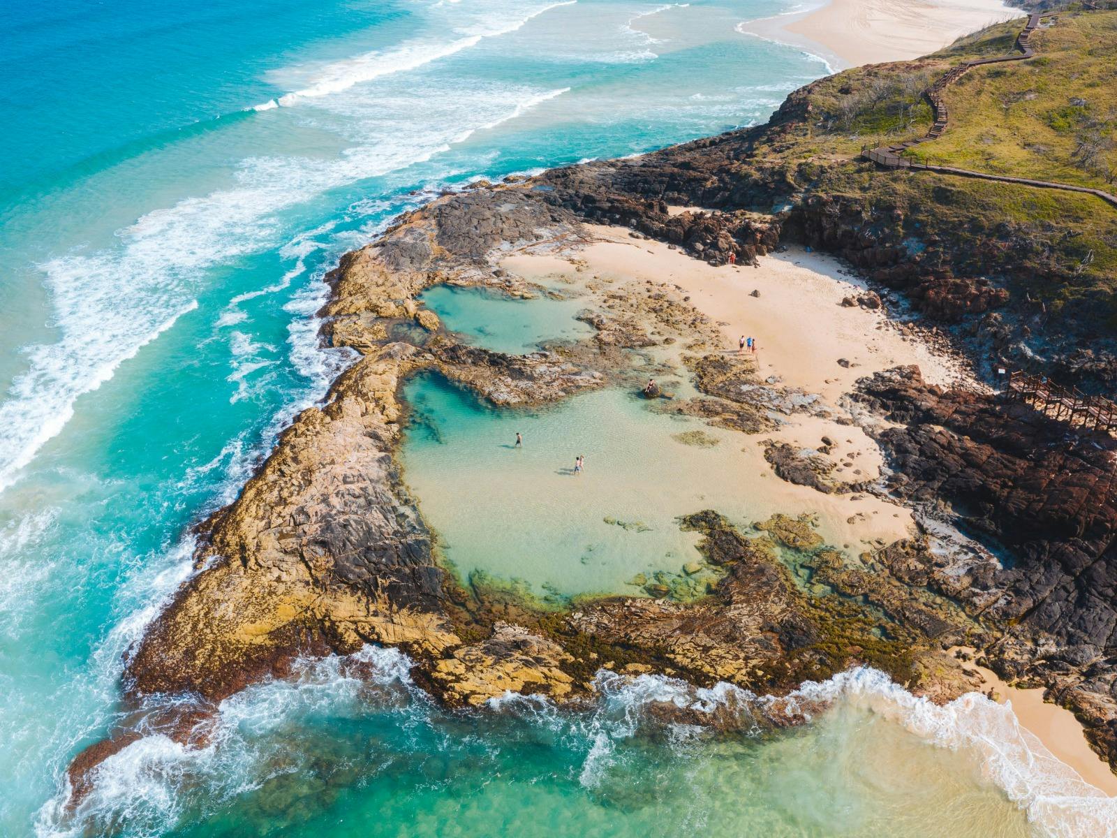 Champagne Pools, K'gari Fraser Island